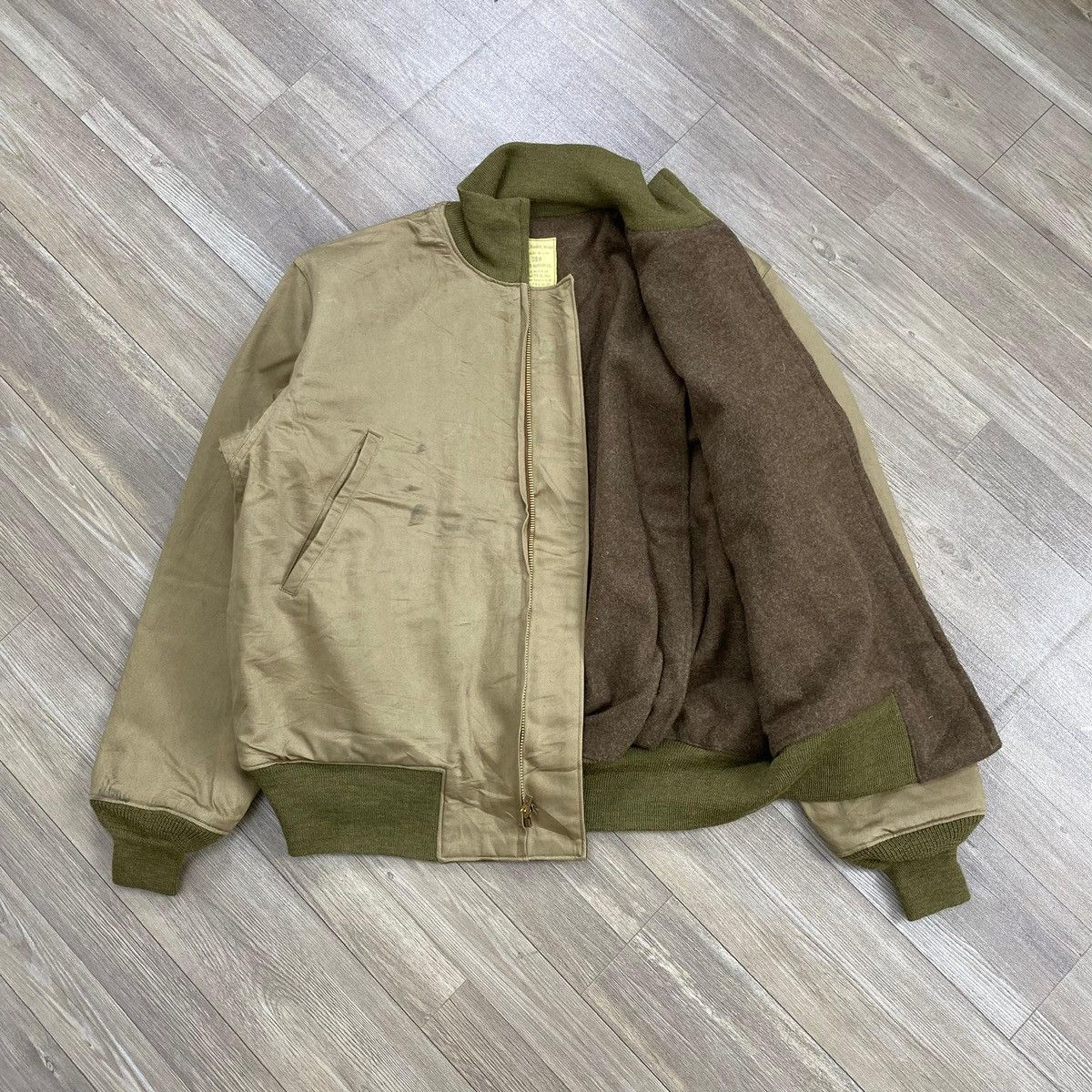 Buzz Rickson's 90s Vintage United Carr by Buzz Rickson Military Deck Jacket Size US L / EU 52-54 / 3 - 15 Thumbnail