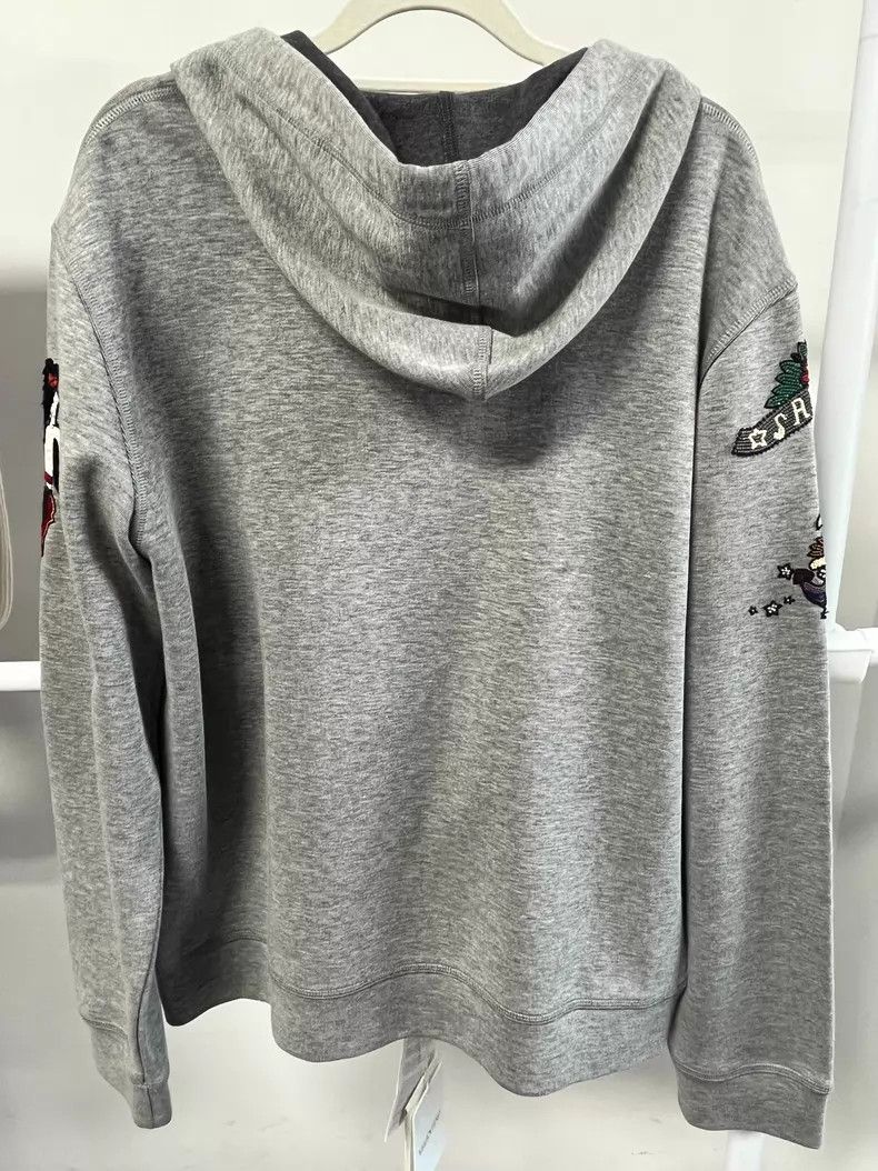 Valentino Valentino Grey hooded coat Size M / US 6-8 / IT 42-44 - 8 Thumbnail