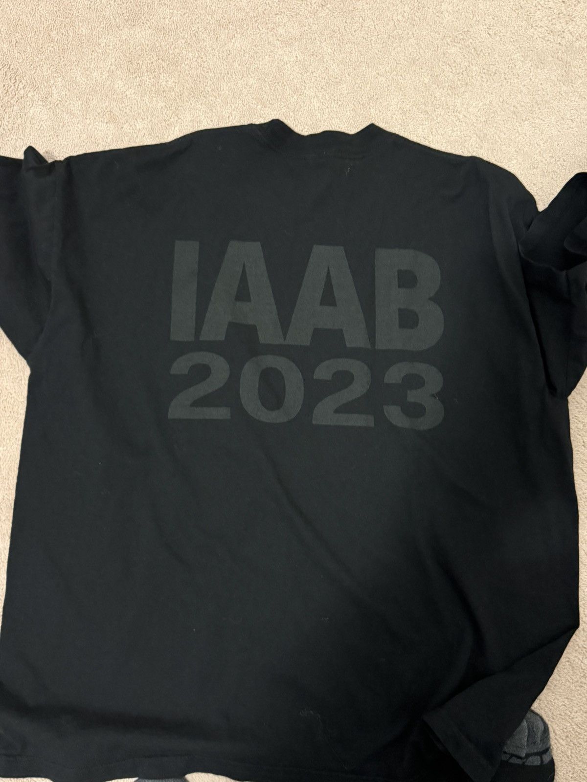 Drake Drake It’s All A Blur Tour 2023 IAAB Graphic Tee Black 2XL Size US XXL / EU 58 / 5 - 2 Thumbnail