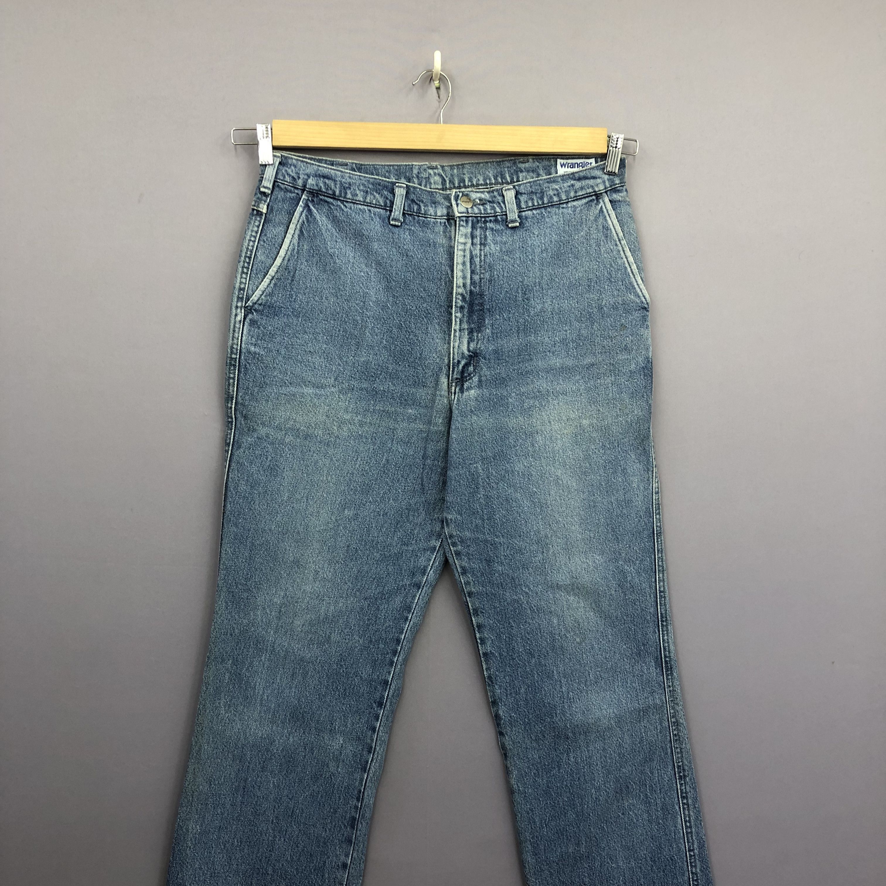 Wrangler Vintage Wrangler Faded Light Wash Japanese Jeans Denim Size US 34 / EU 50 - 3 Thumbnail