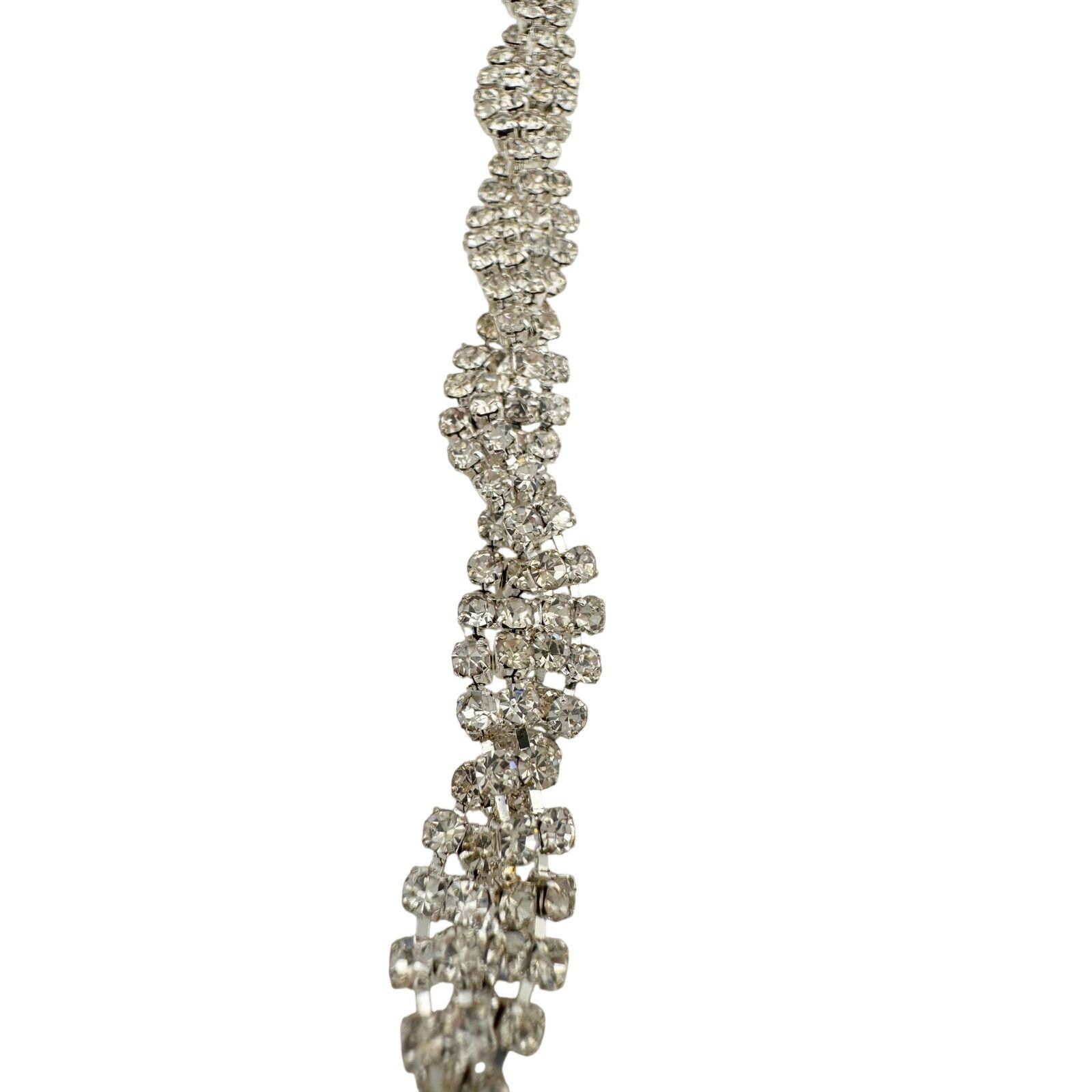 Other Friedman Jewelers Shimmering White Crystal Bracelet In Box Size ONE SIZE - 2 Thumbnail