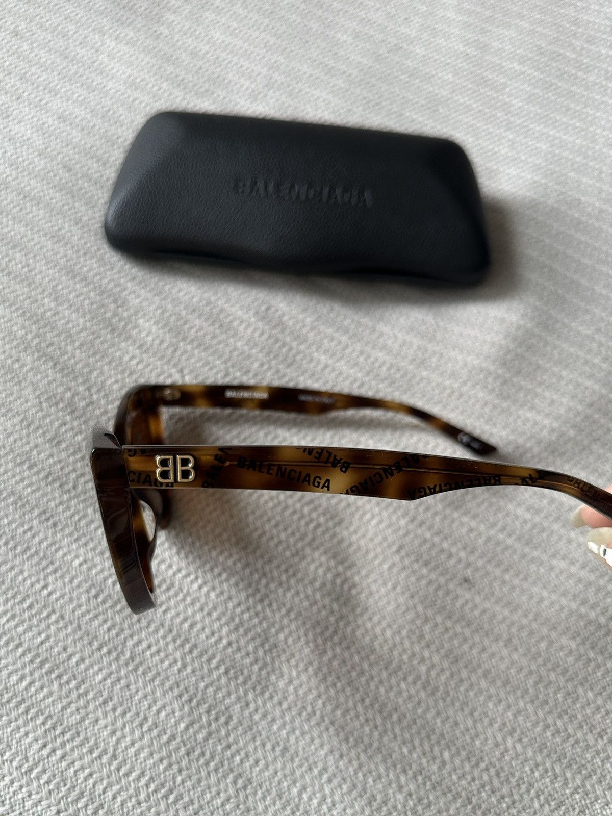 Balenciaga Balenciaga Tortoiseshell Sunglasses Size ONE SIZE - 5 Thumbnail