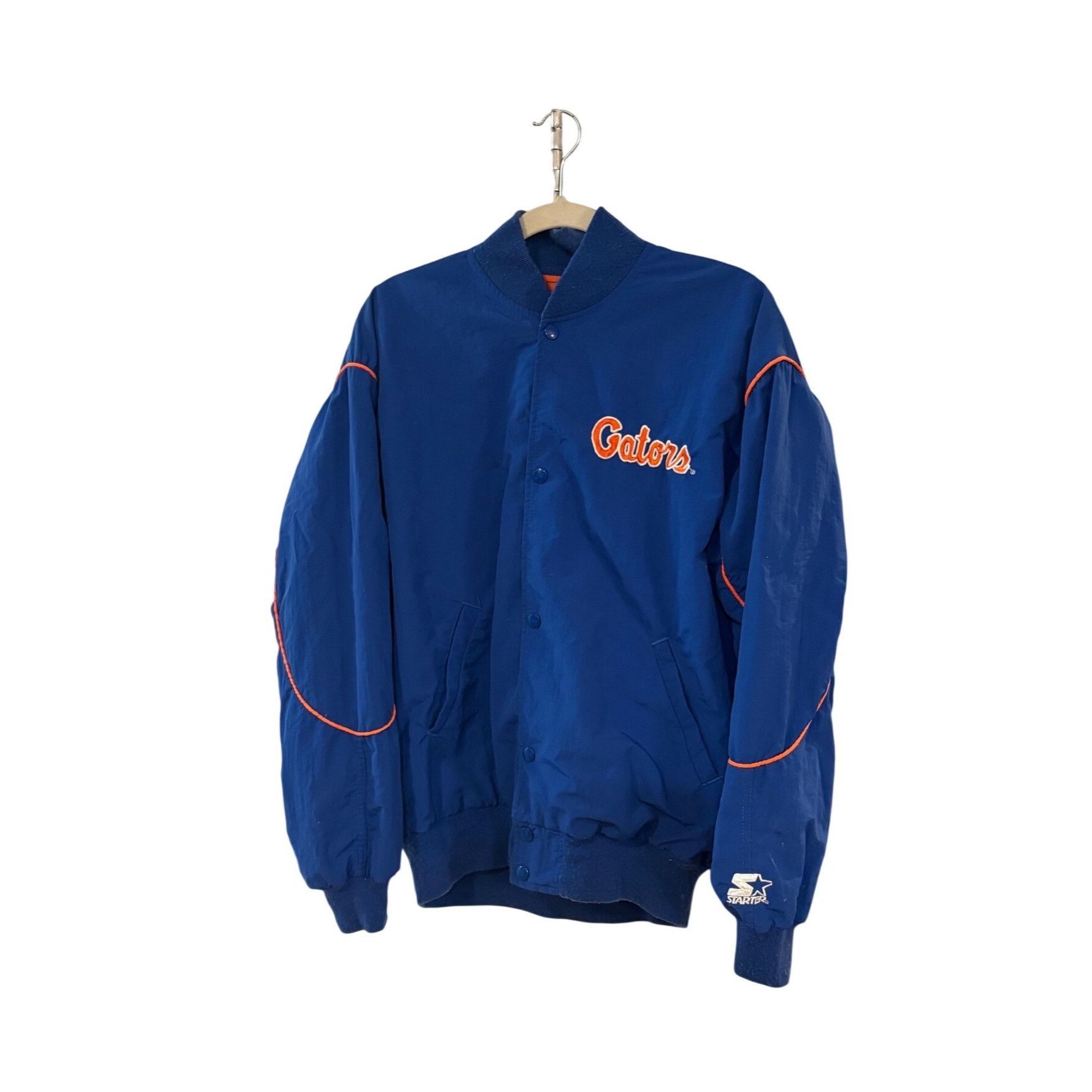 Starter Vintage 80s Starter Florida Gators NCAA Button Down Bomber J Size US L / EU 52-54 / 3 - 4 Thumbnail