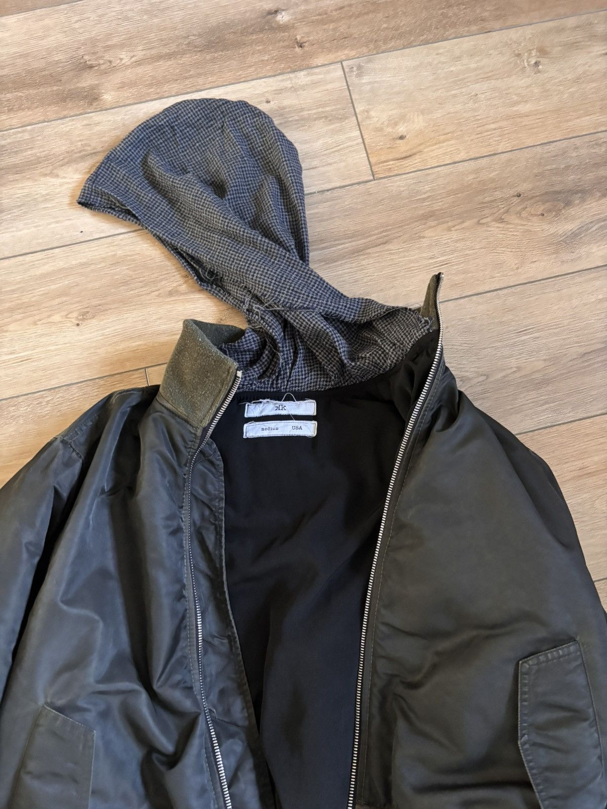 K-Two Studios KTWO INK DYED BOMBER JACKET Size US M / EU 48-50 / 2 - 3 Thumbnail