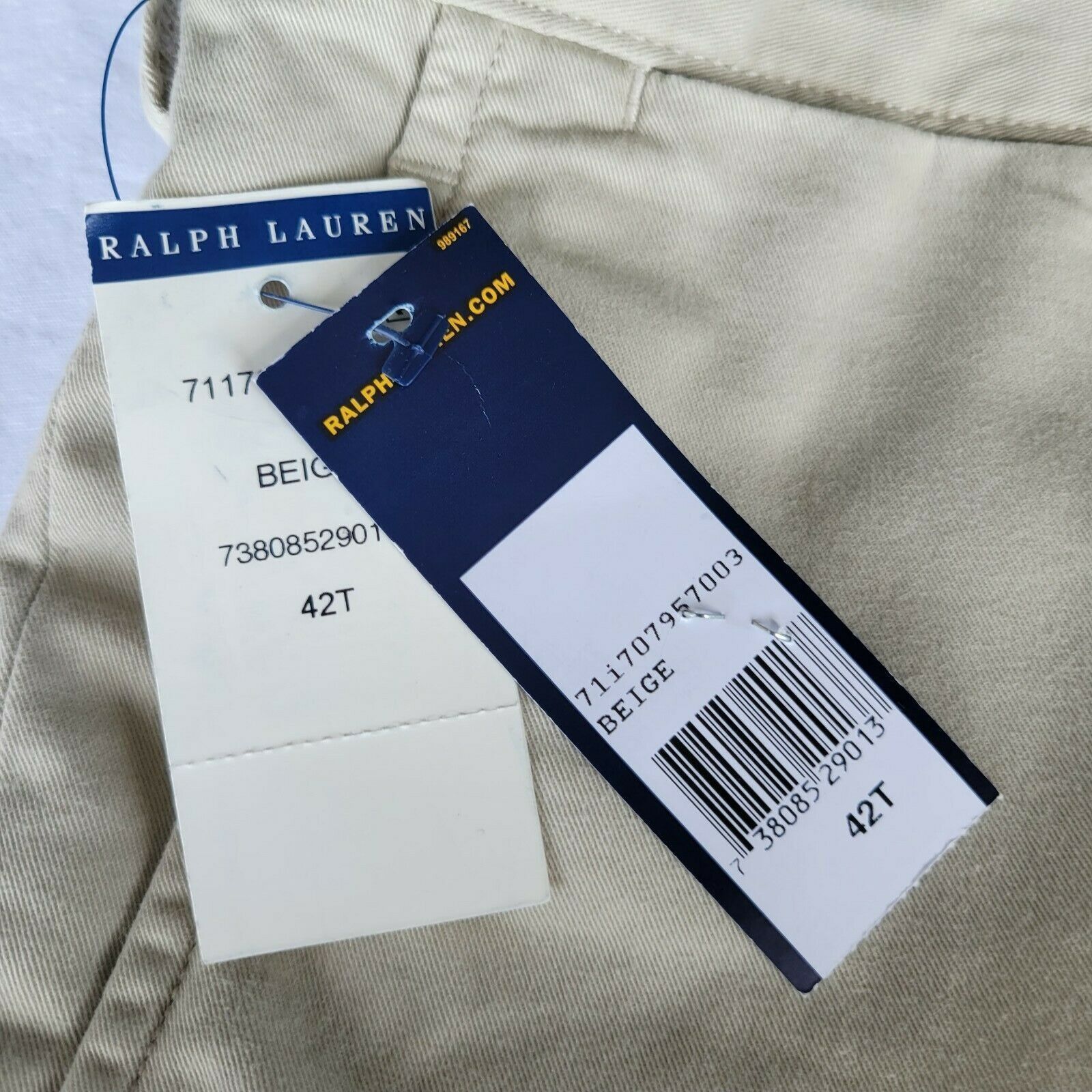 Lauren Ralph Lauren Men's Ralph Lauren Khaki Shorts. Size 42T***FLAWED **** Size US 42 / EU 58 - 8 Thumbnail