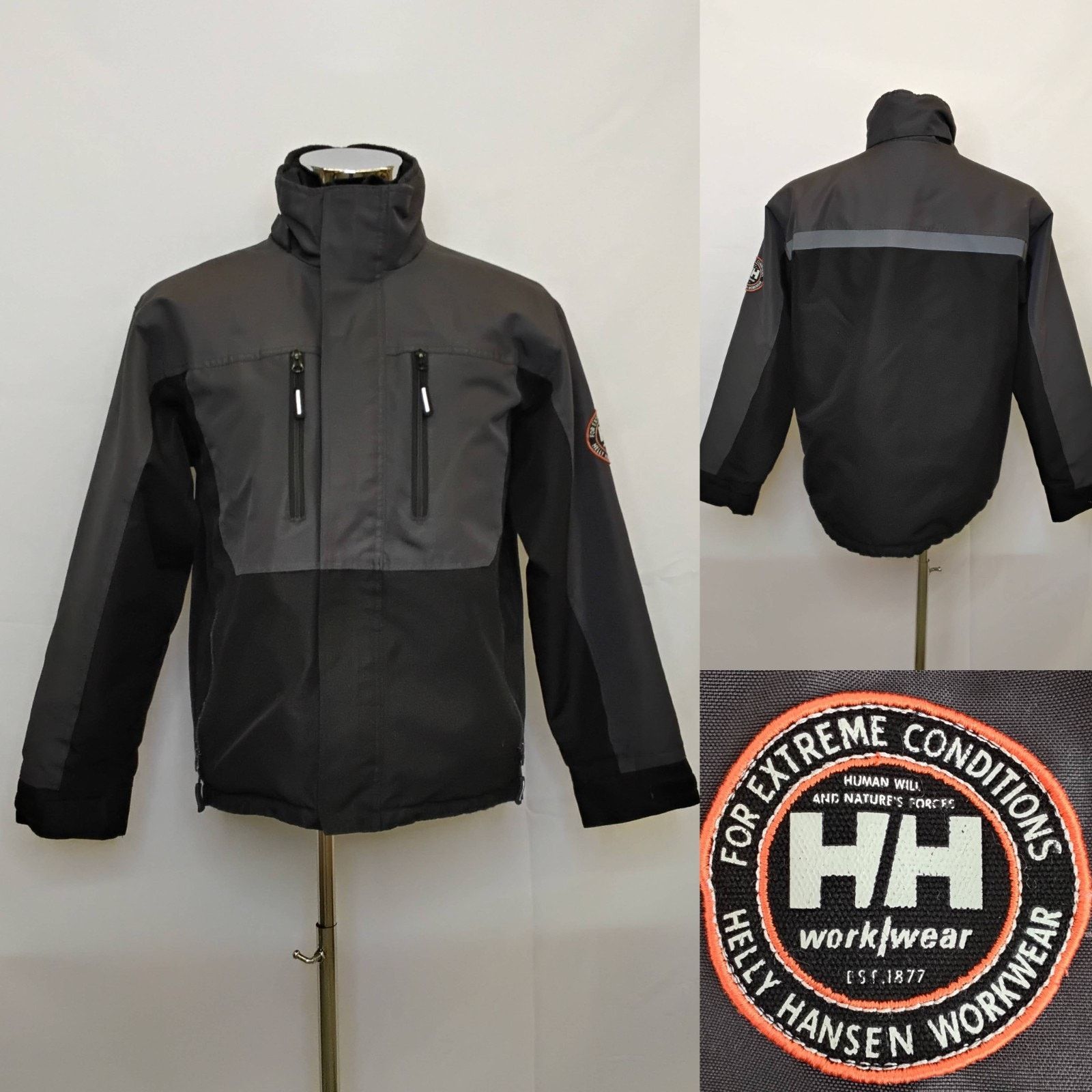 Helly Hansen Helly Hansen Workwear Jacket Men's M Black Insulated Size US M / EU 48-50 / 2 - 1 Thumbnail