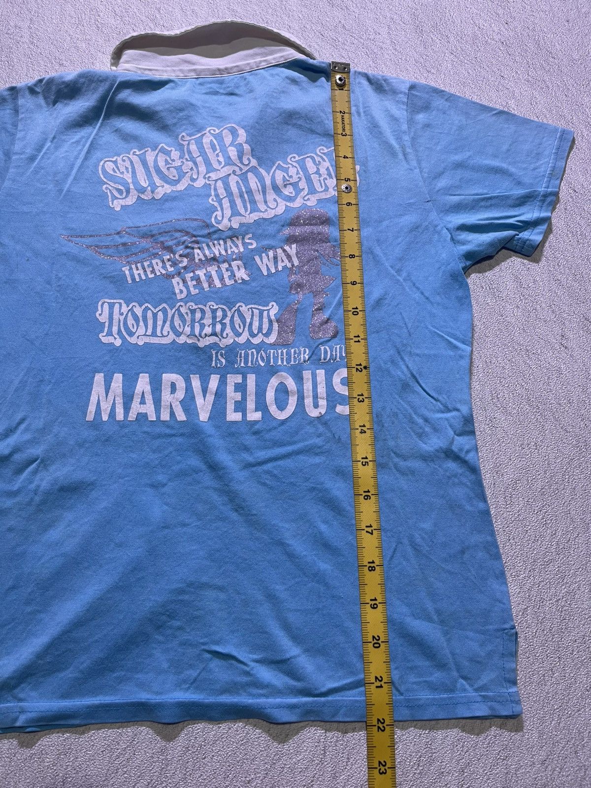 Hysteric Glamour Y2K SUGAR ANGEL short sleeve tshirt Size US M / EU 48-50 / 2 - 8 Thumbnail