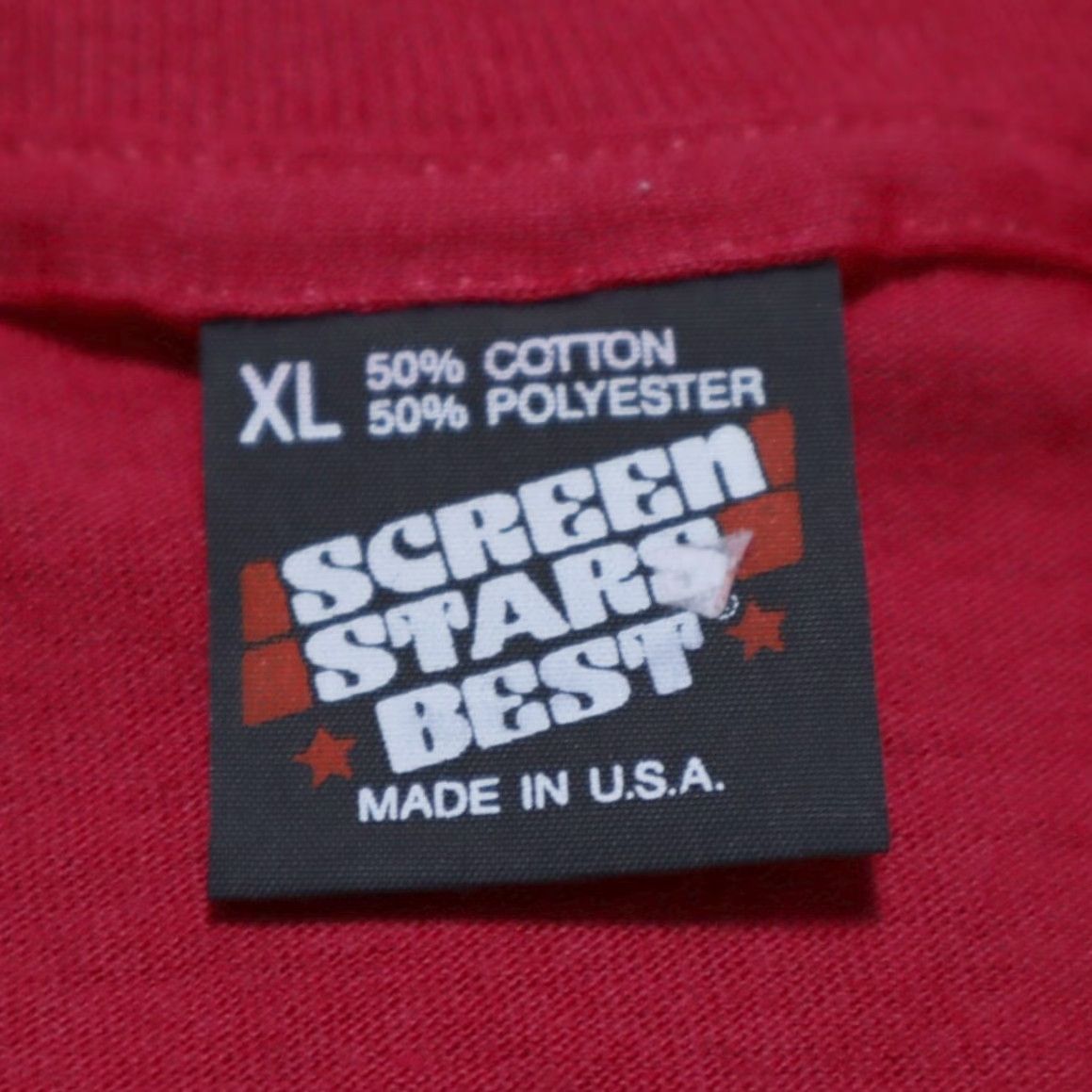 Vintage VINTAGE Screen Stars Shirt Men XL Vancouver Canada Single Stitch Solid T-Shirt Wine 90s? Size US XL / EU 56 / 4 - 5 Thumbnail