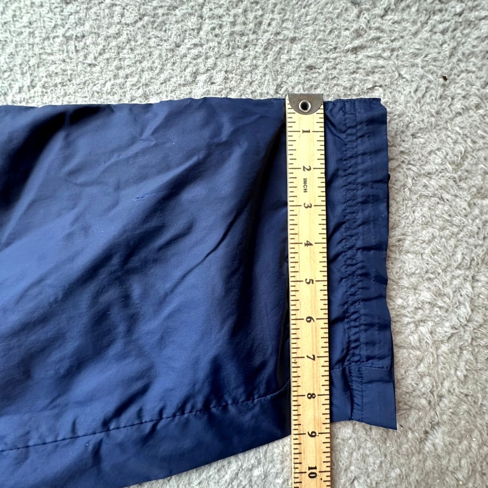 Adidas VINTAGE Adidas Lined Windbreaker Track Pants Mens XL Navy Blue Ankle Zip Sports 90s Men's Pants Size US 36 / EU 52 - 4 Thumbnail