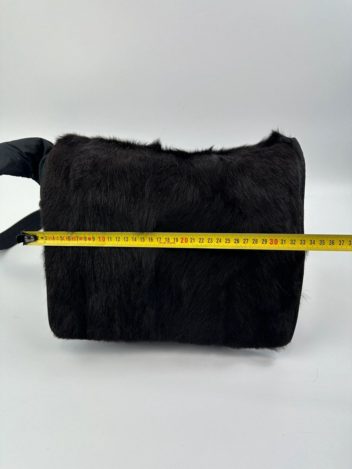 Prada Prada Sport FW1999 Fur Nylon Crossbody Bag Slingbag Black Size ONE SIZE - 16 Thumbnail
