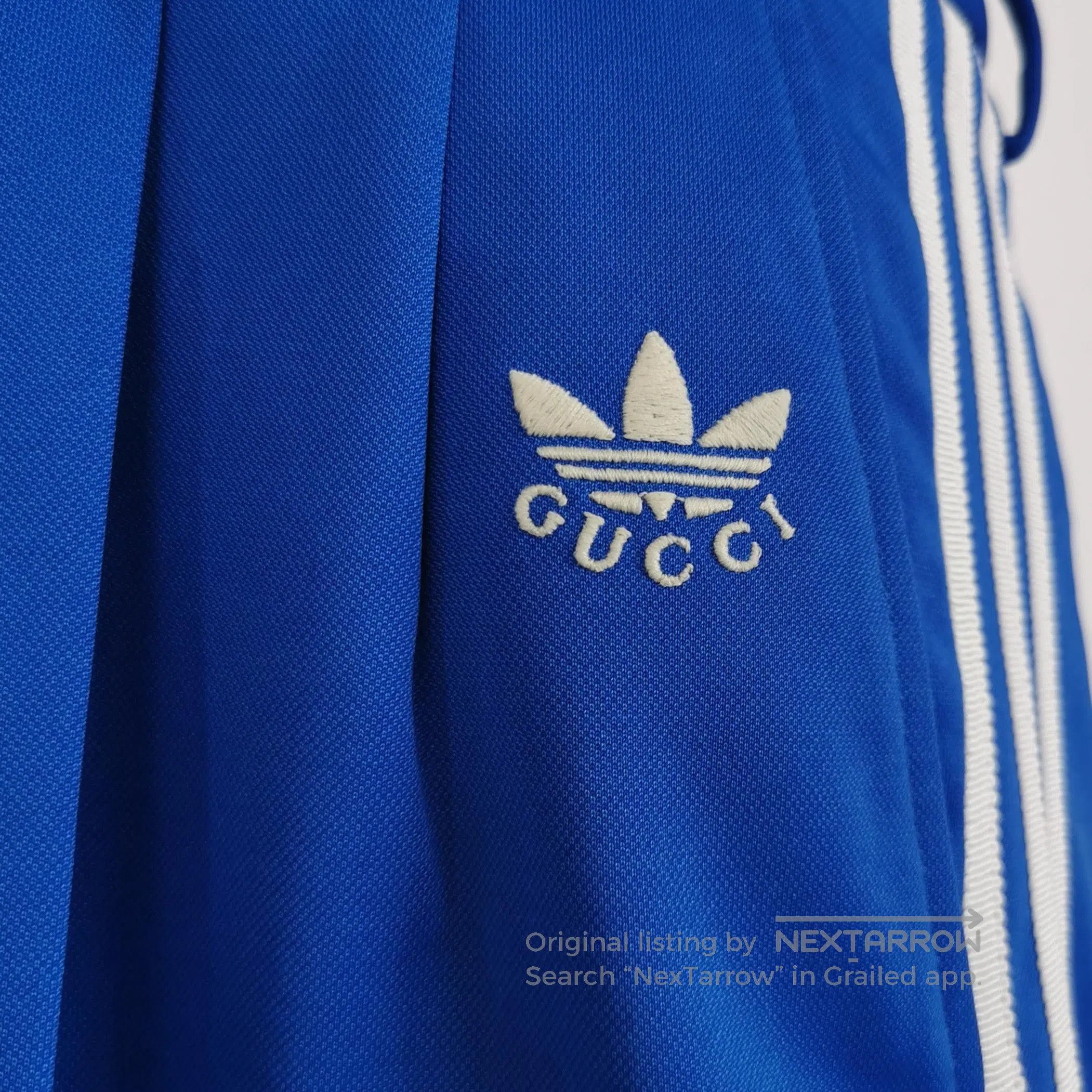 Gucci Gucci x Adidas Color-Block Striped Logo Shorts. Size US 35 - 9 Thumbnail