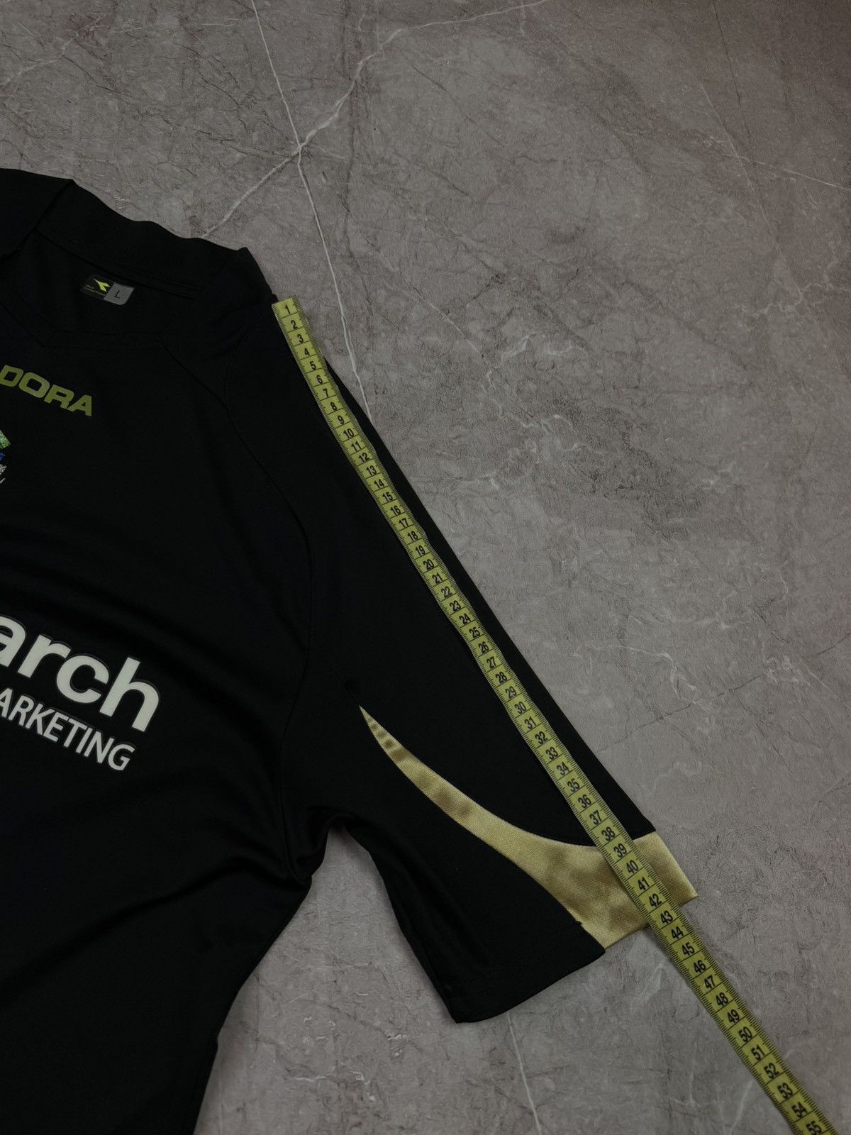 Diadora Vintage Stockport County FC Training Jersey Black Diadora Size US L / EU 52-54 / 3 - 9 Thumbnail