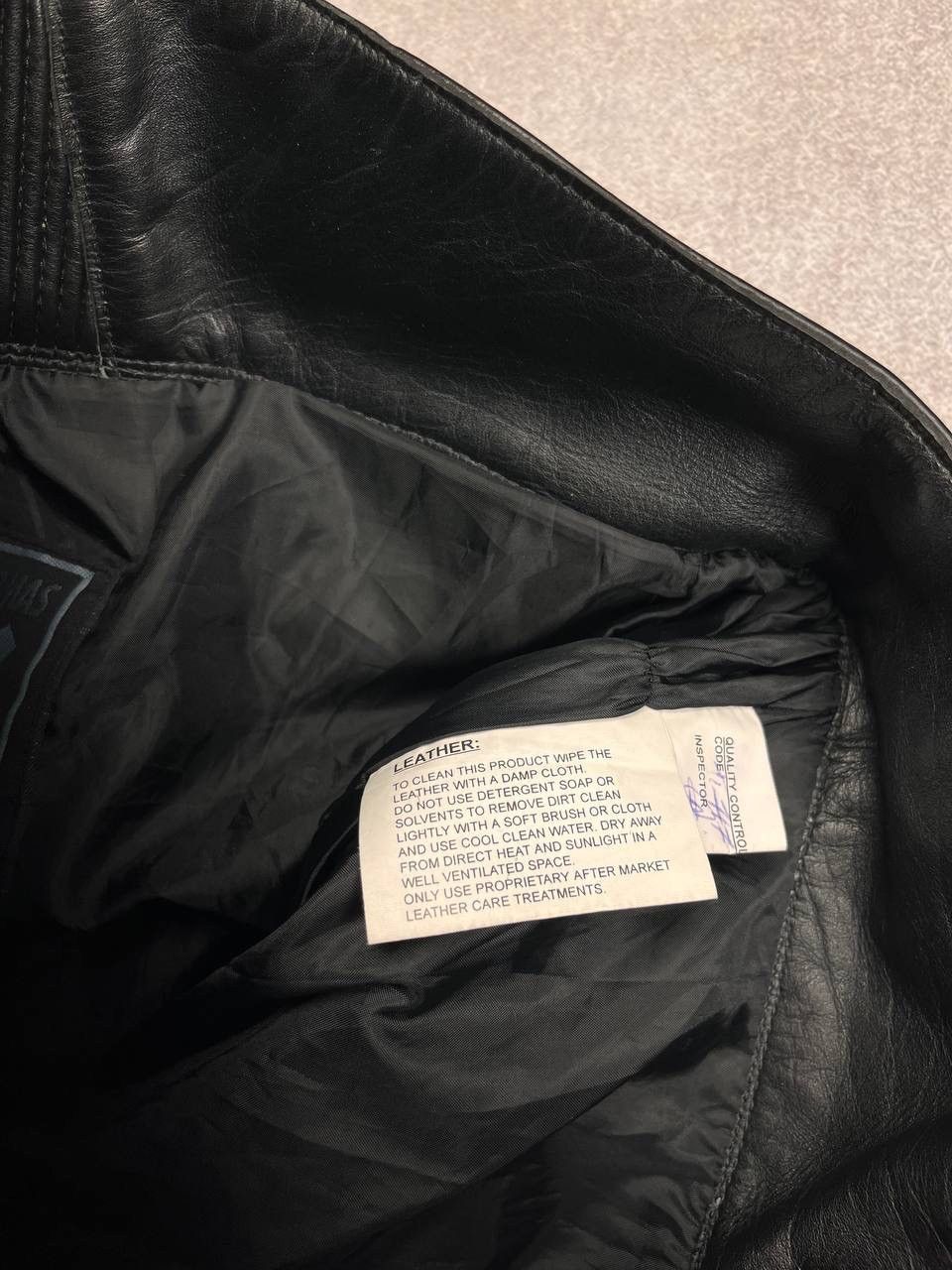 Genuine Leather × Vintage Vintage Moto Genuine Leather Avantgarde Pants Y2K XL Size US 36 / EU 52 - 7 Thumbnail