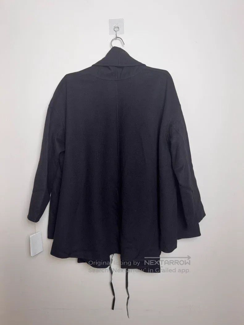 Valentino Valentino Black wool cape coat Size S / US 4 / IT 40 - 2 Thumbnail