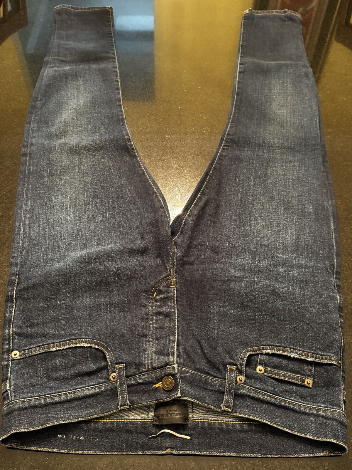 Saint Laurent Paris Saint Laurent Paris Blue Denim size 32 Size US 32 / EU 48 - 1 Thumbnail