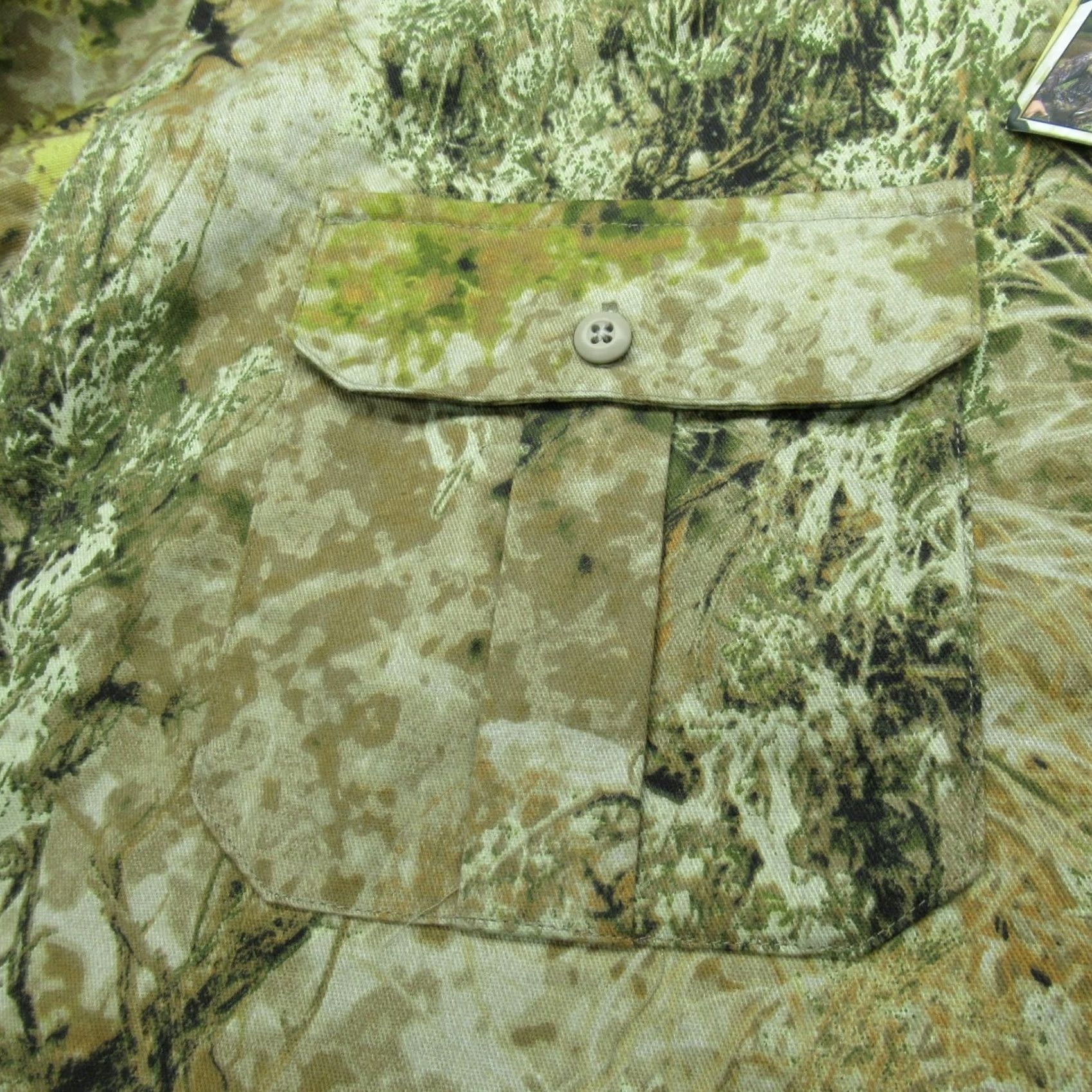 Vintage Cabela's Shirt Mens 2XL Tan Camo ZONZ Western 7 Button Long Sleeve Hunting NEW Size US XXL / EU 58 / 5 - 7 Thumbnail