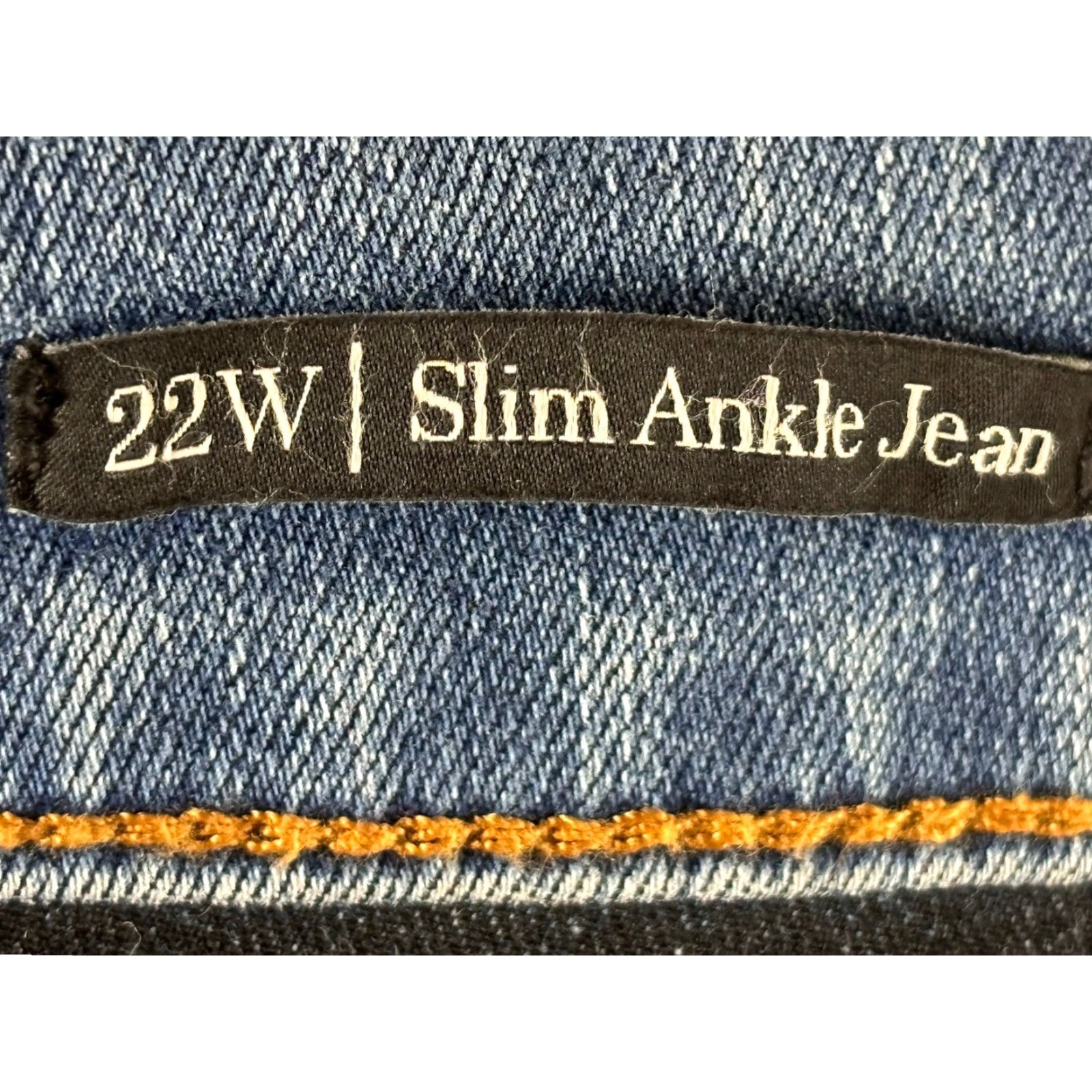 Talbots Talbots Jeans Slim Ankle 22W Plus Stretch Women’s Blue Size 22W Womens Size 40" / US 18 - 6 Thumbnail
