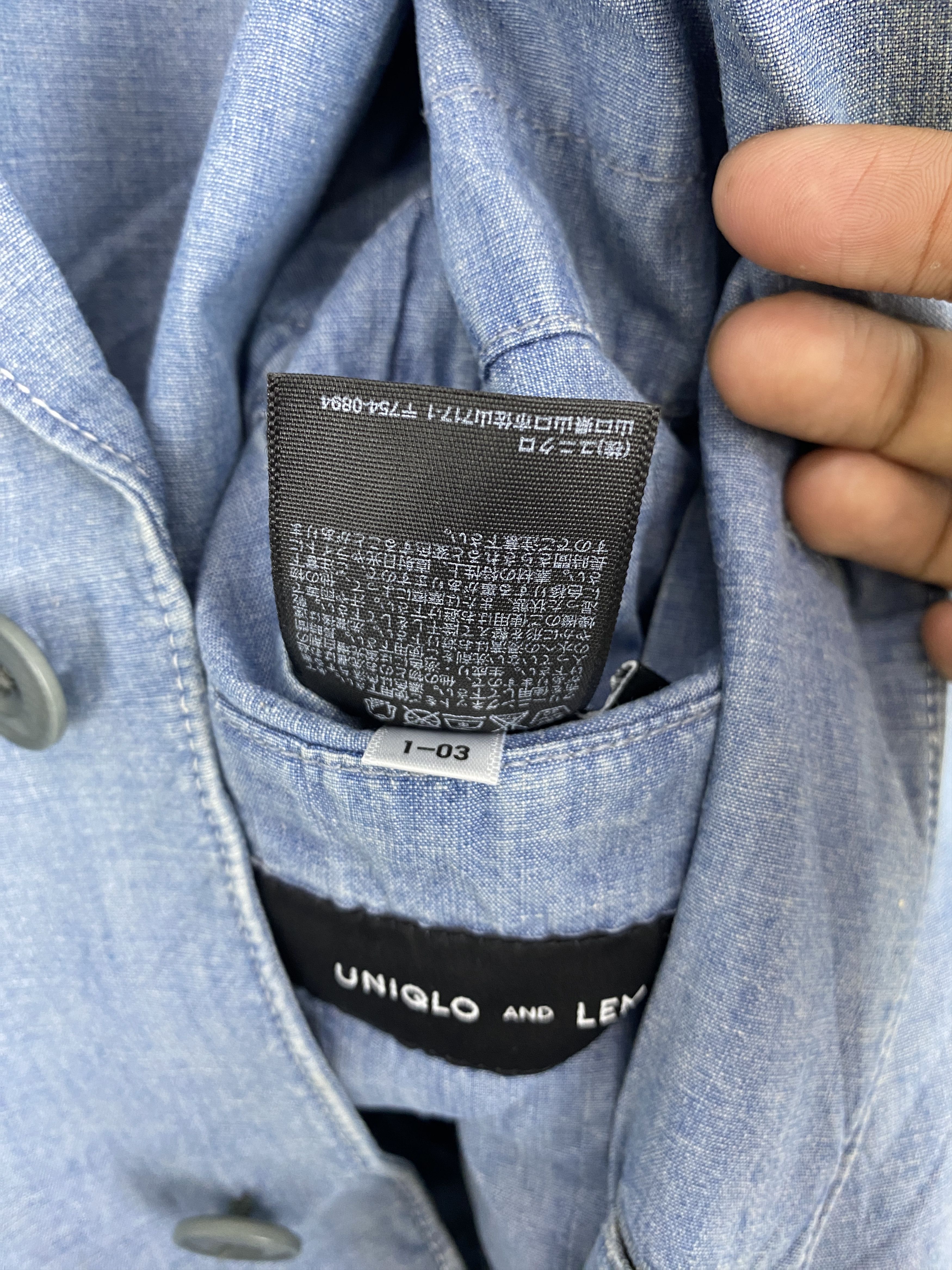 Lemaire × Uniqlo Uniqlo X Lemaire Coat Jacket J2003 Size US L / EU 52-54 / 3 - 7 Thumbnail