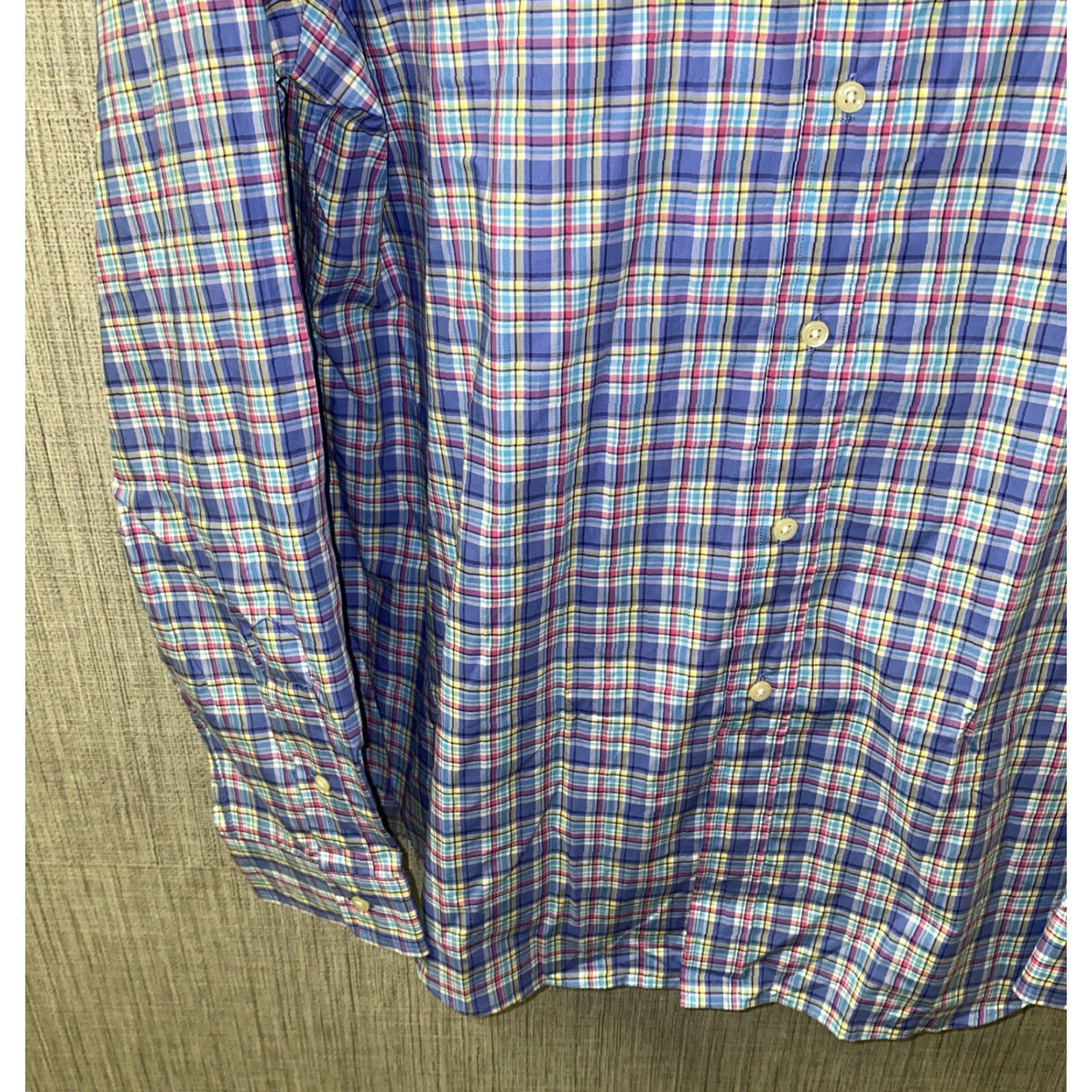 Ralph Lauren Ralph Lauren Mens Shirt Plaid Long Sleeve Button Front 2XL Multicolor Size US XXL / EU 58 / 5 - 4 Thumbnail