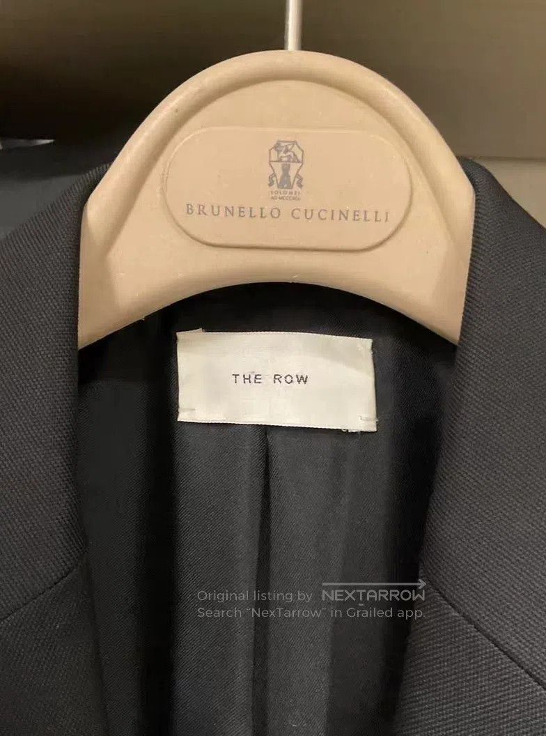 The Row The Row size 10 Black wool suit and trench coat Size M / US 6-8 / IT 42-44 - 4 Thumbnail