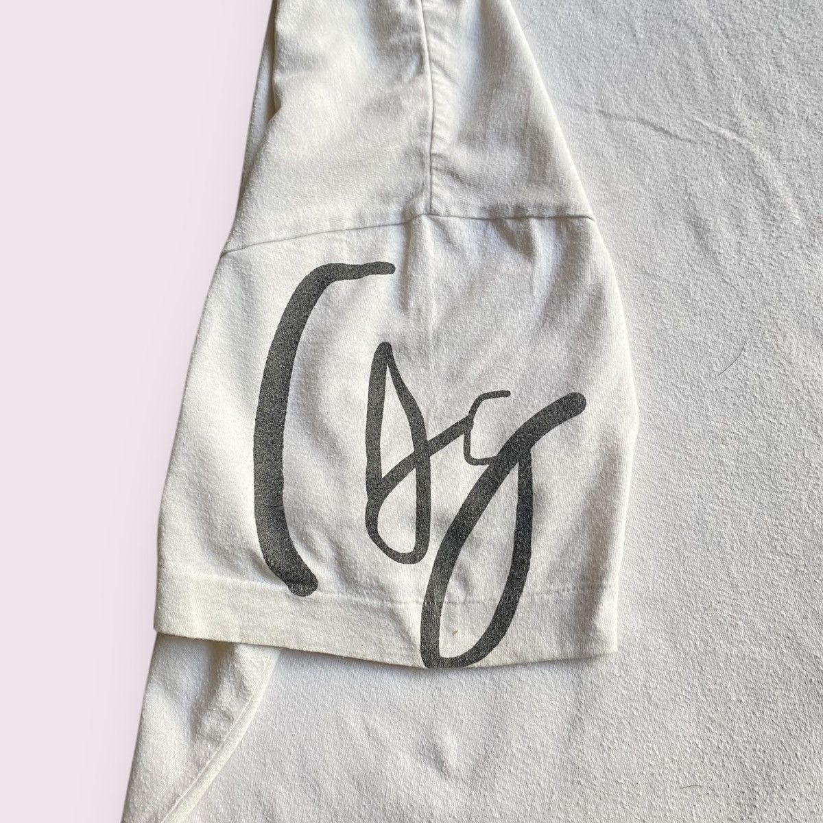 Comme des Garcons Logo Boxy Fit T Shirt By Lea Colombo Size US S / EU 44-46 / 1 - 4 Thumbnail