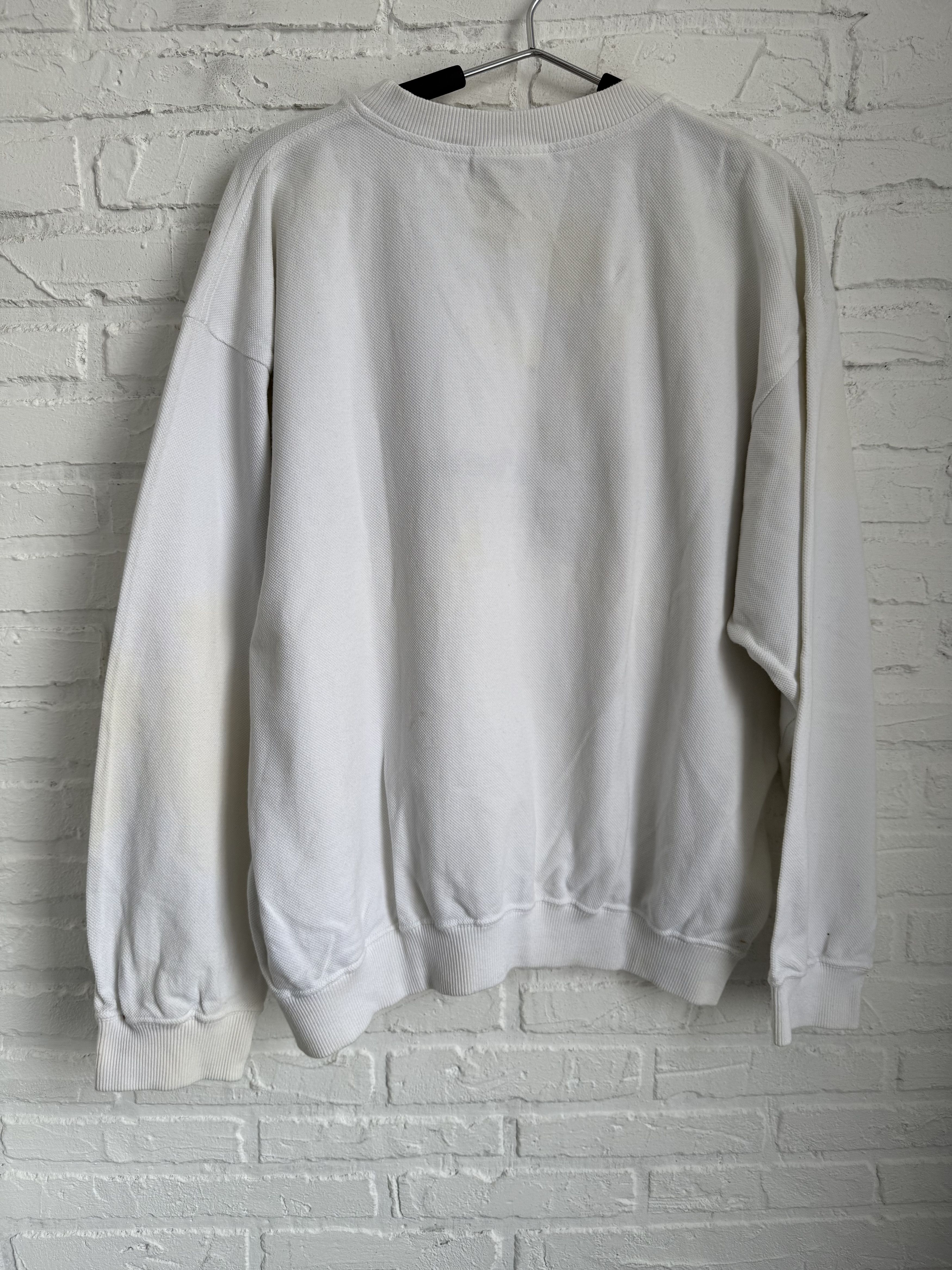Lacoste Vintage Lacoste Chemise tennis embroidered crewneck Size US L / EU 52-54 / 3 - 8 Thumbnail