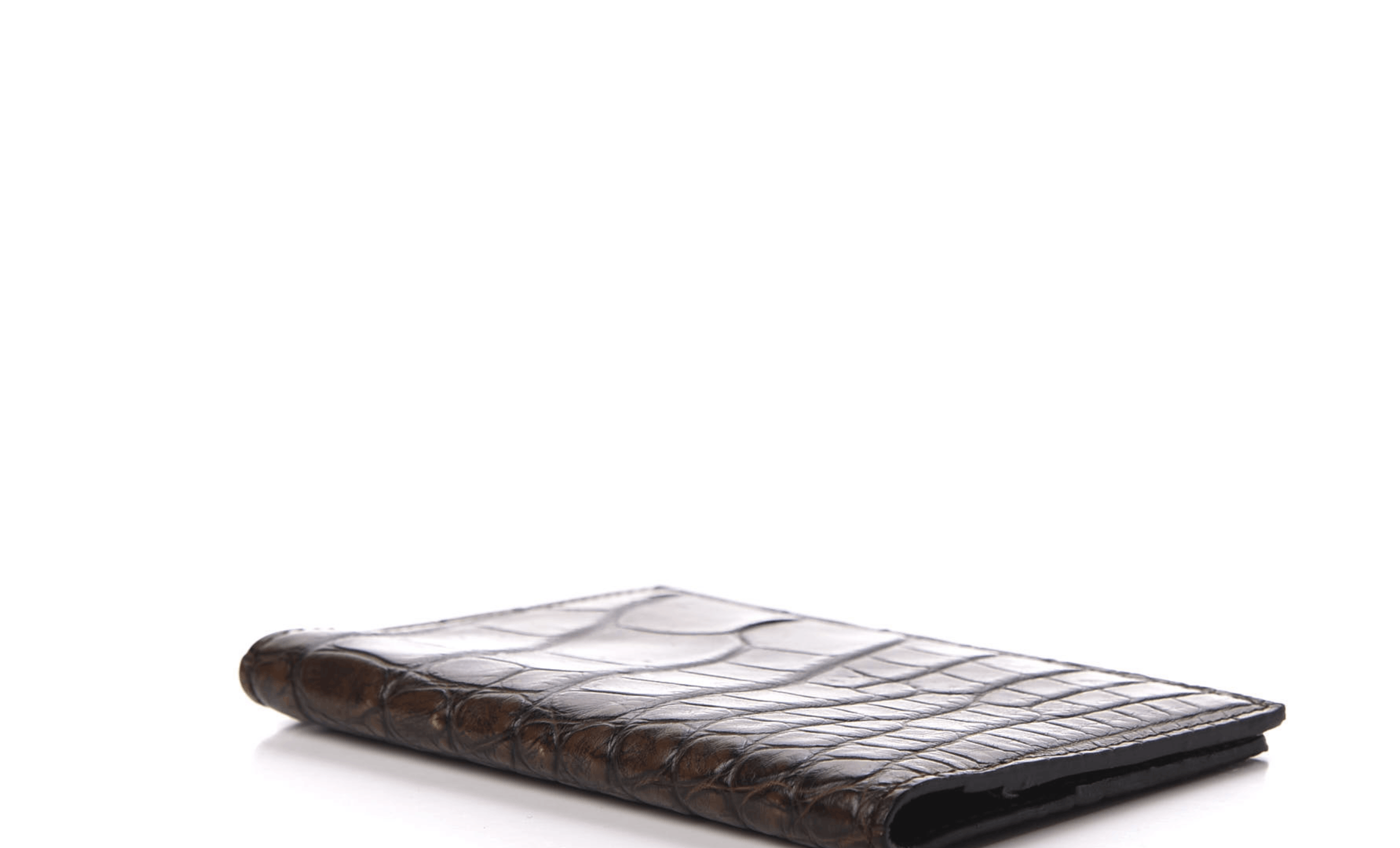 Gucci Gucci Crocodile Passport Holder - Retail $2400 Size ONE SIZE - 3 Thumbnail