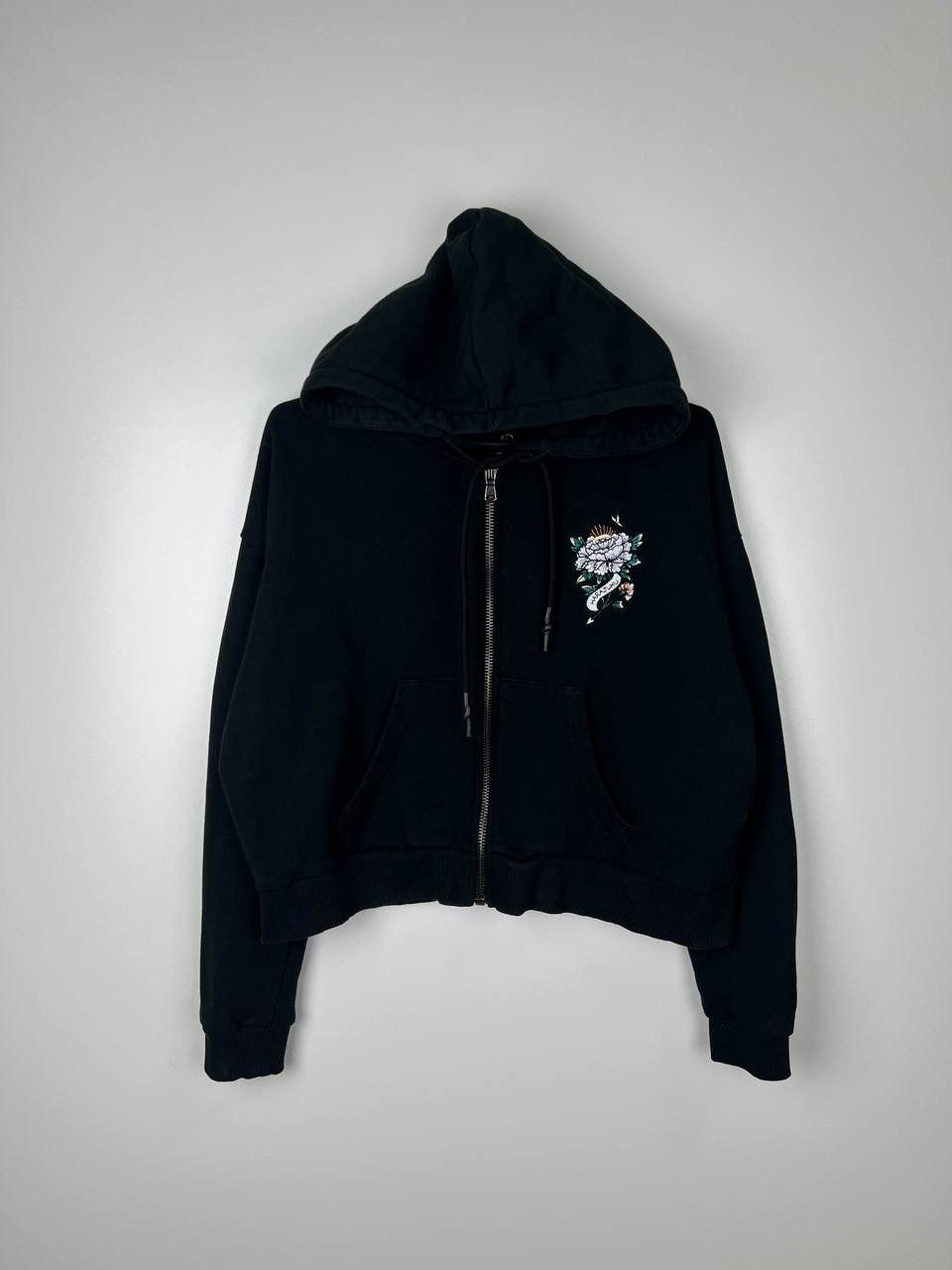 Ed Hardy × Vintage Ed Hardy streetwear zip hoodie woman size S Size S / US 4 / IT 40 - 1 Thumbnail