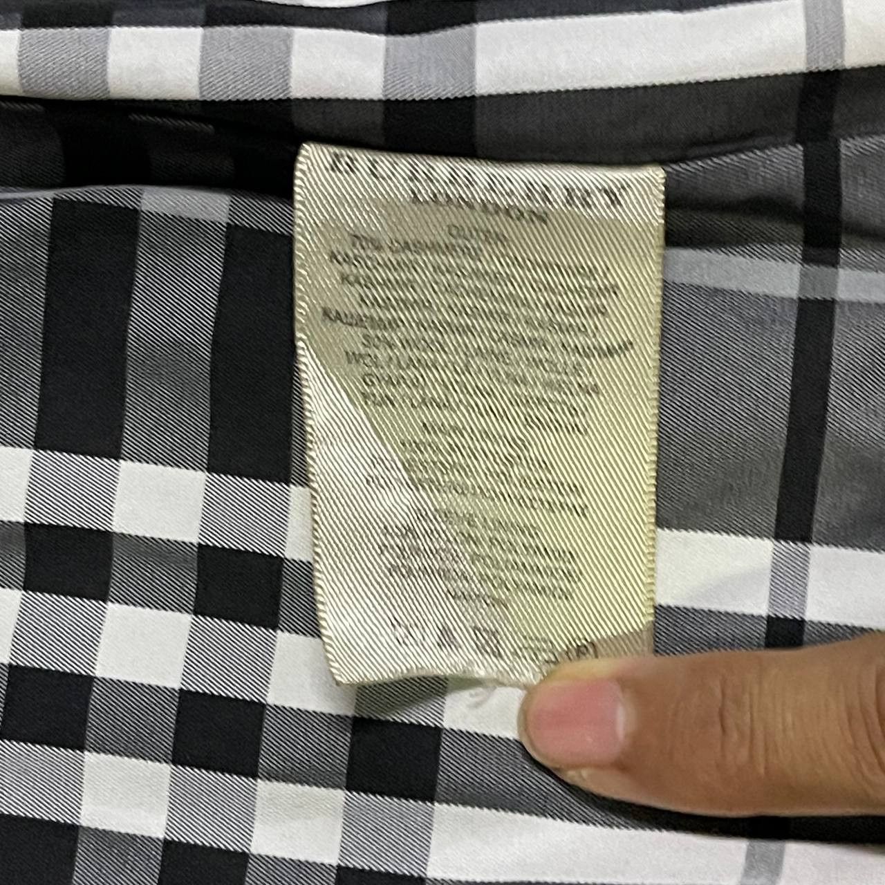 Burberry Burberry London Nova Check Cahsmere Wool Overcoat Size US M / EU 48-50 / 2 - 11 Thumbnail