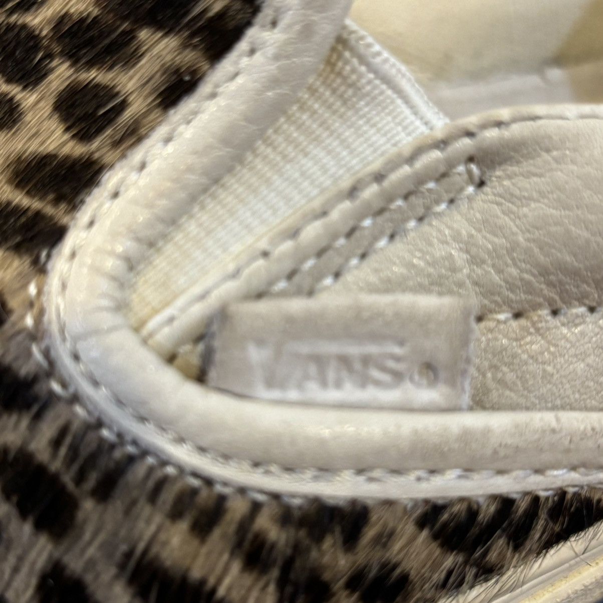 Vans Vans OG LX Leopard Print Cow-Hair Slip Ons Size US 9.5 / EU 42-43 - 7 Thumbnail