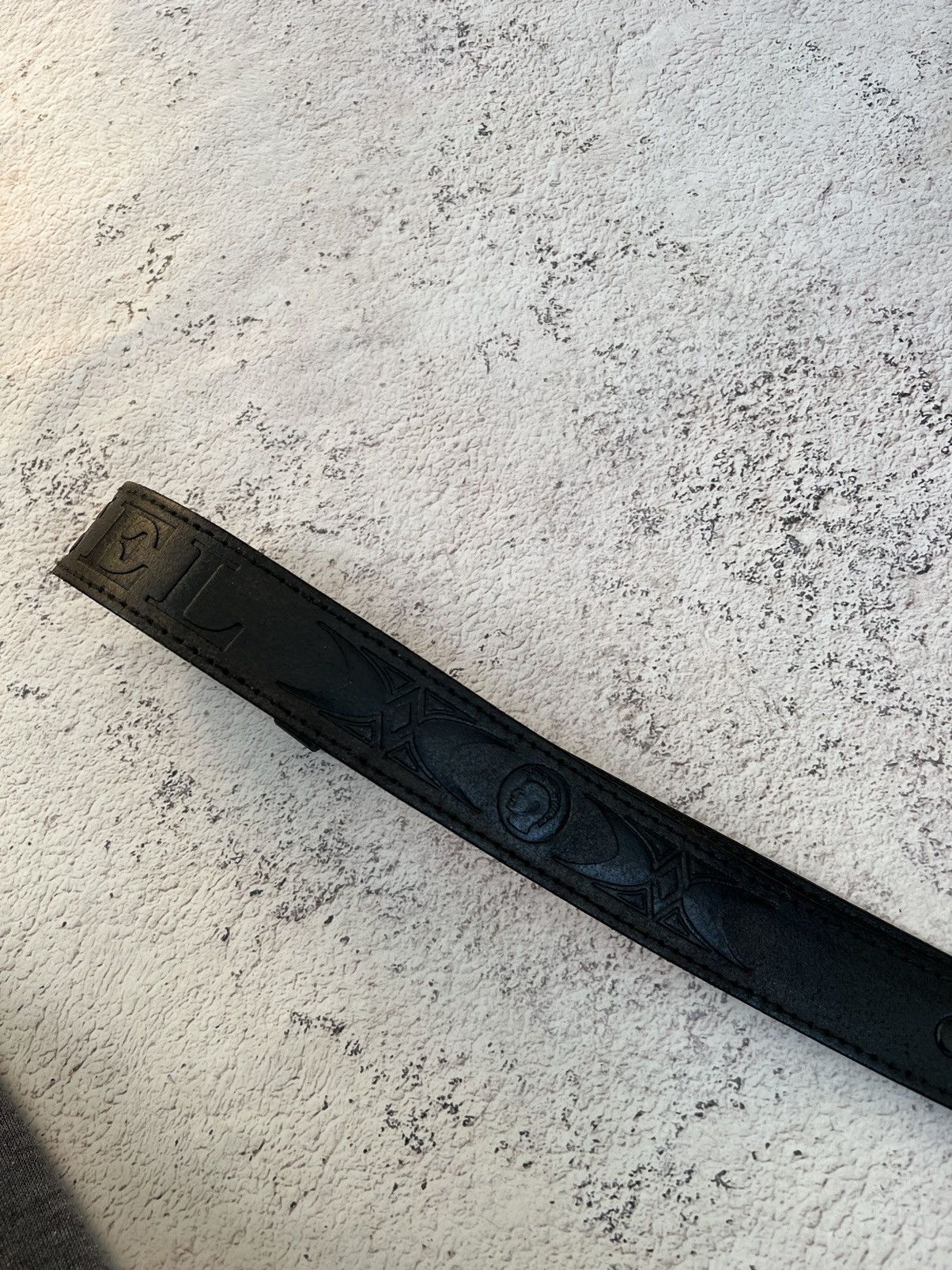 Diesel × Vintage Y2K DIESEL Vintage Leather Belt Size ONE SIZE - 6 Thumbnail