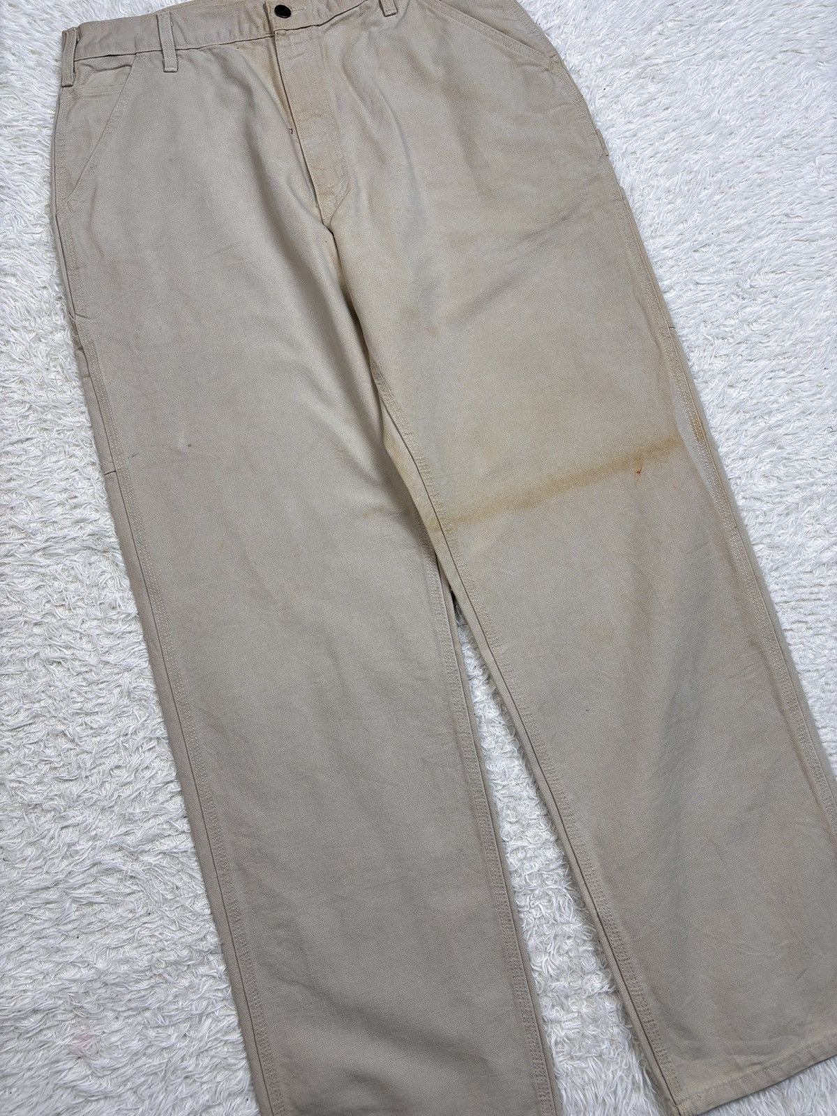 Carhartt × Carhartt Wip × Vintage Vintage Carharrt B11 White Size US 36 / EU 52 - 4 Thumbnail