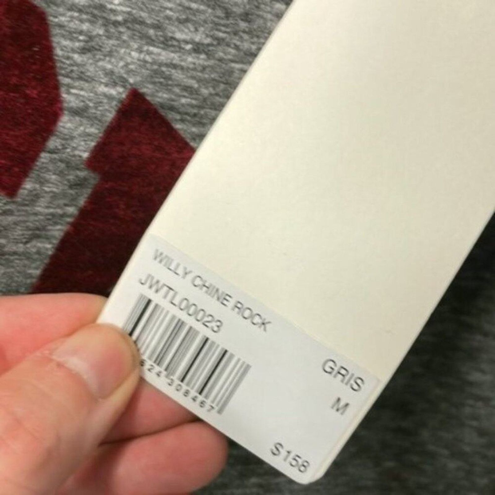 Zadig & Voltaire Zadig & Voltaire Flocked Rock Detail Tee Gray M Size M / US 6-8 / IT 42-44 - 5 Thumbnail
