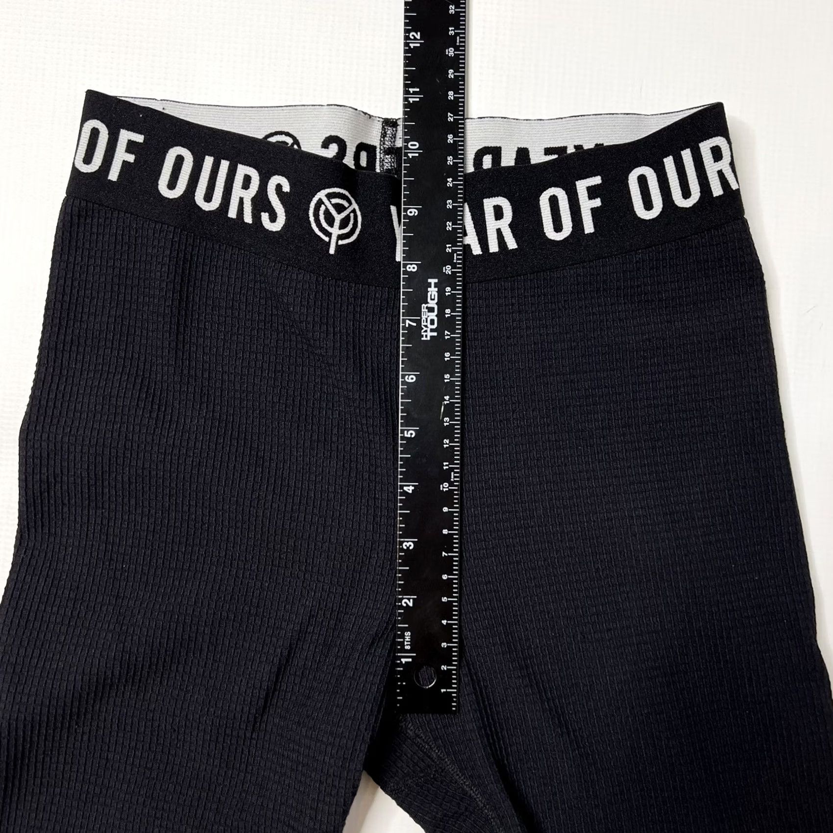 Vintage Year Of Ours Thermal Leggings S Black Pull On 137288 Size 28" / US 6 / IT 42 - 8 Thumbnail