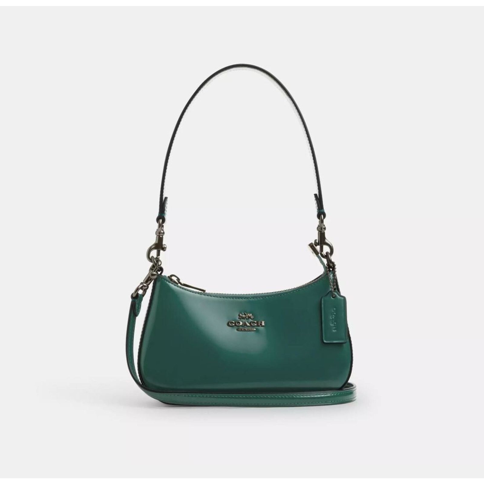 Coach NWT Coach CW310 Teri Emerald Green Mini Crossbody Bag Size ONE SIZE - 6 Thumbnail