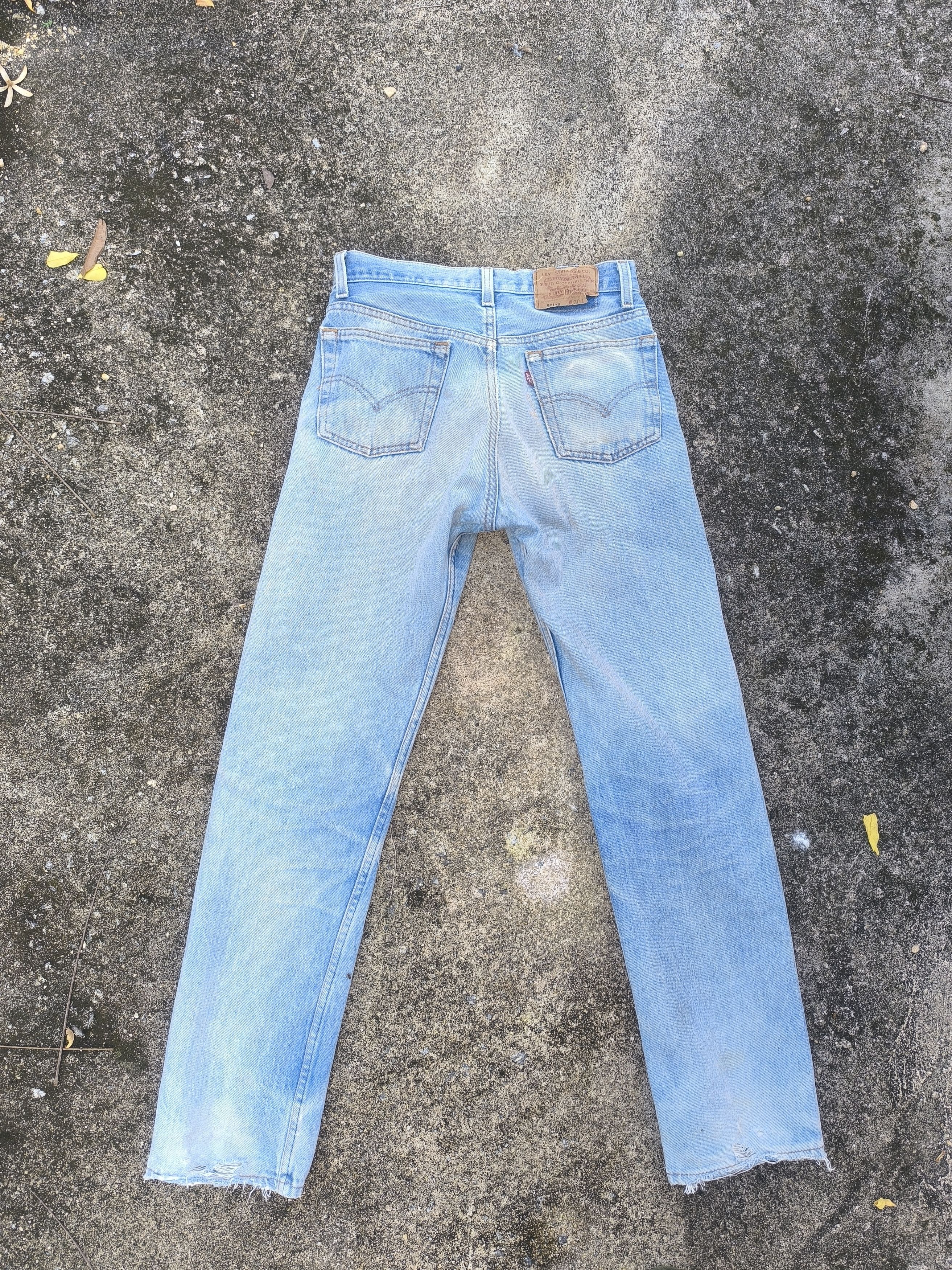 Levi's × Vintage 90s VINTAGE LEVIS 501xx made in USA Size US 28 / EU 44 - 9 Thumbnail