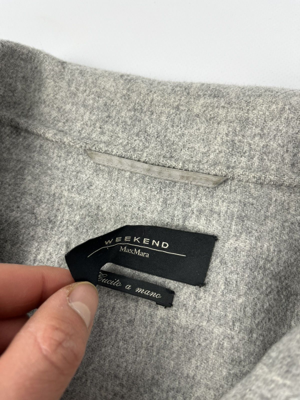 Max Mara × Weekend Max Mara Weekend Max Mara Wool Trench Coat Jacket Snap Close Size XL / US 12-14 / IT 48-50 - 5 Thumbnail