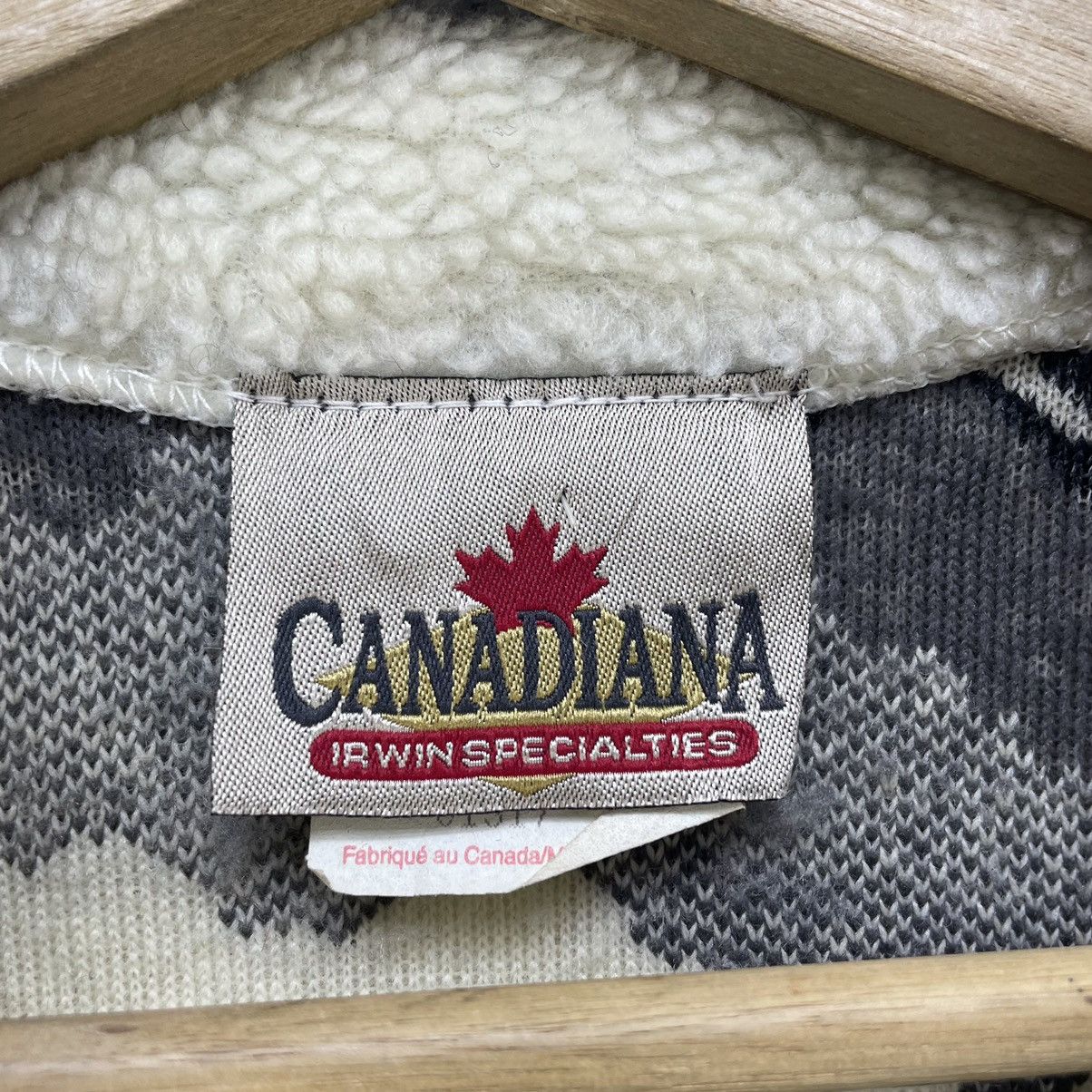 Native 🔥Vtg Banff Canada Native Fleece Vest Jacket Made In Canada Size US L / EU 52-54 / 3 - 7 Thumbnail