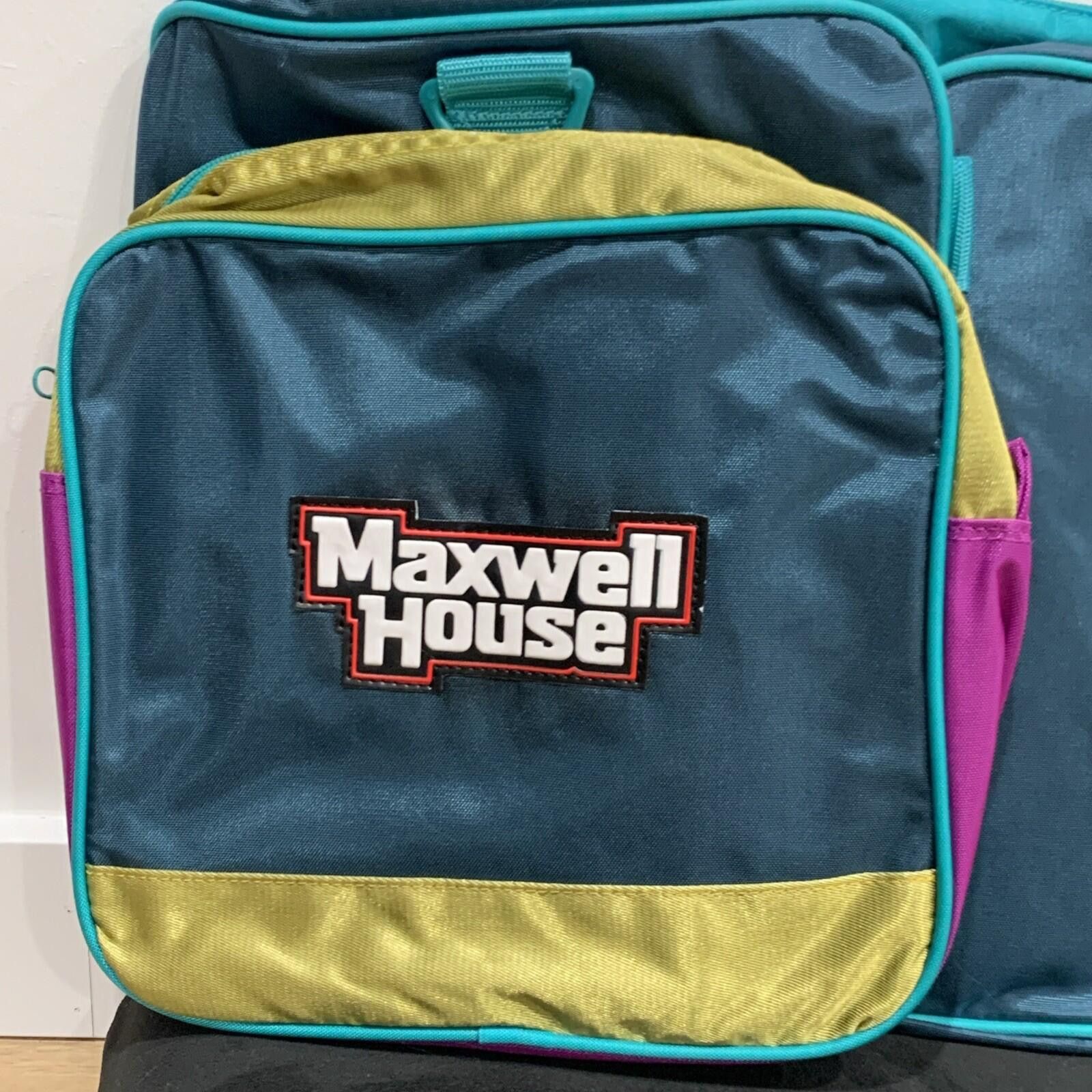 Other Vintage 1980s Maxwell House Athletic Club Duffel Bag New NOS Size ONE SIZE - 4 Thumbnail