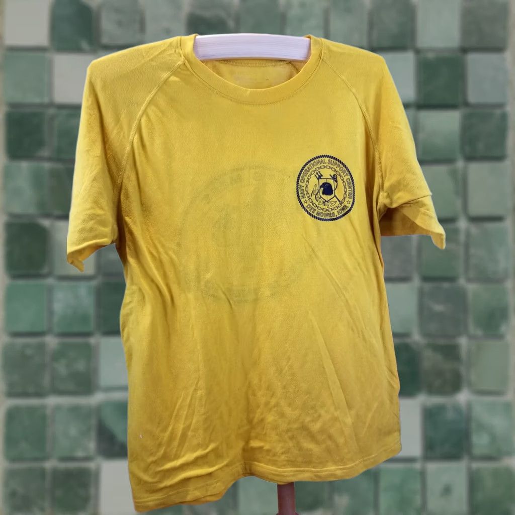 Vintage VINTAGE USN US NAVY YELLOW T-SHIRT CHIEF'S MESS DES MOINES IOWA SZ LARGE T-SHIRT Men Size US L / EU 52-54 / 3 - 1 Thumbnail