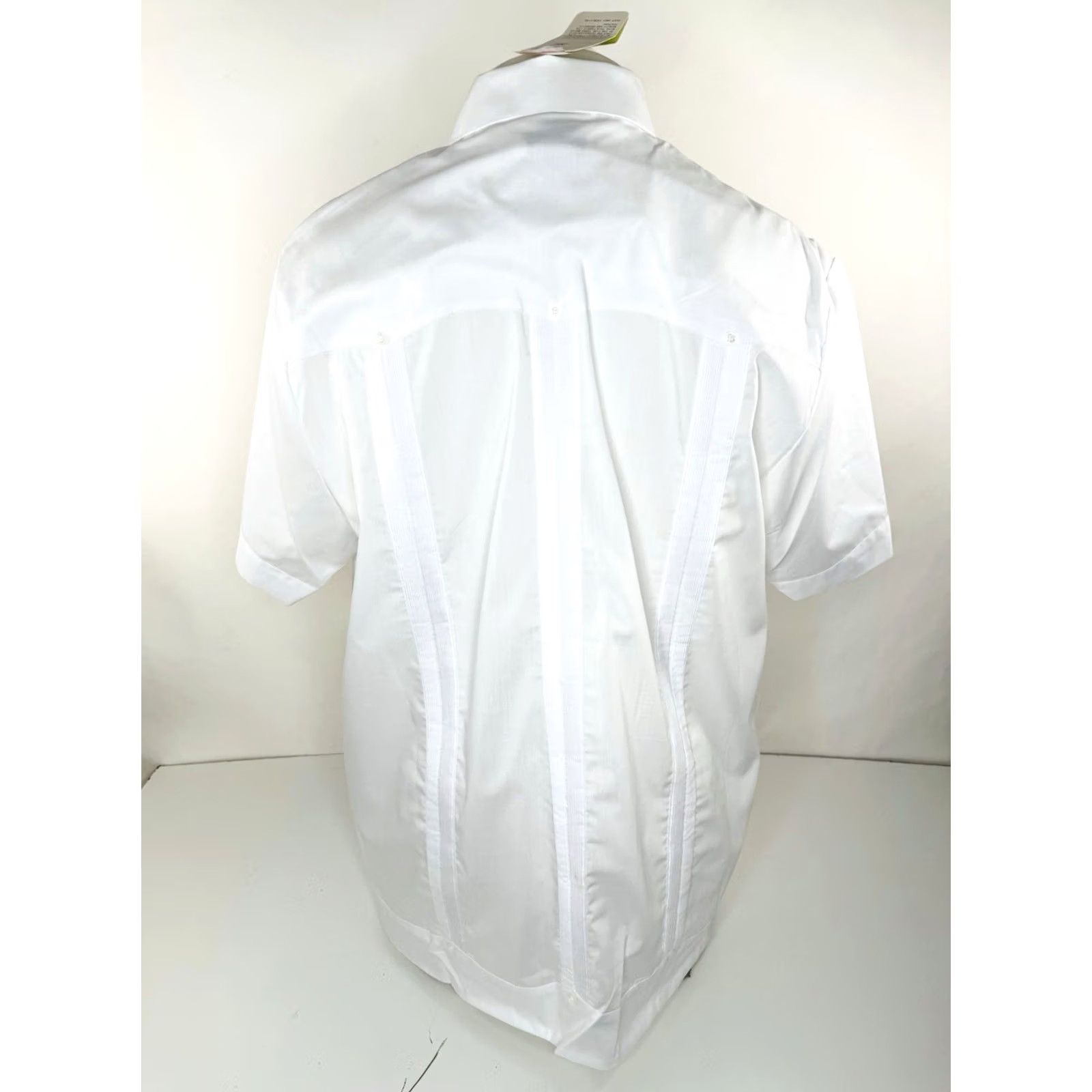 Vintage MOJITO Guayabera Wedding Cabana XL Shirt Men White Short Sleeve Button-Up N/A Size US XL / EU 56 / 4 - 2 Thumbnail