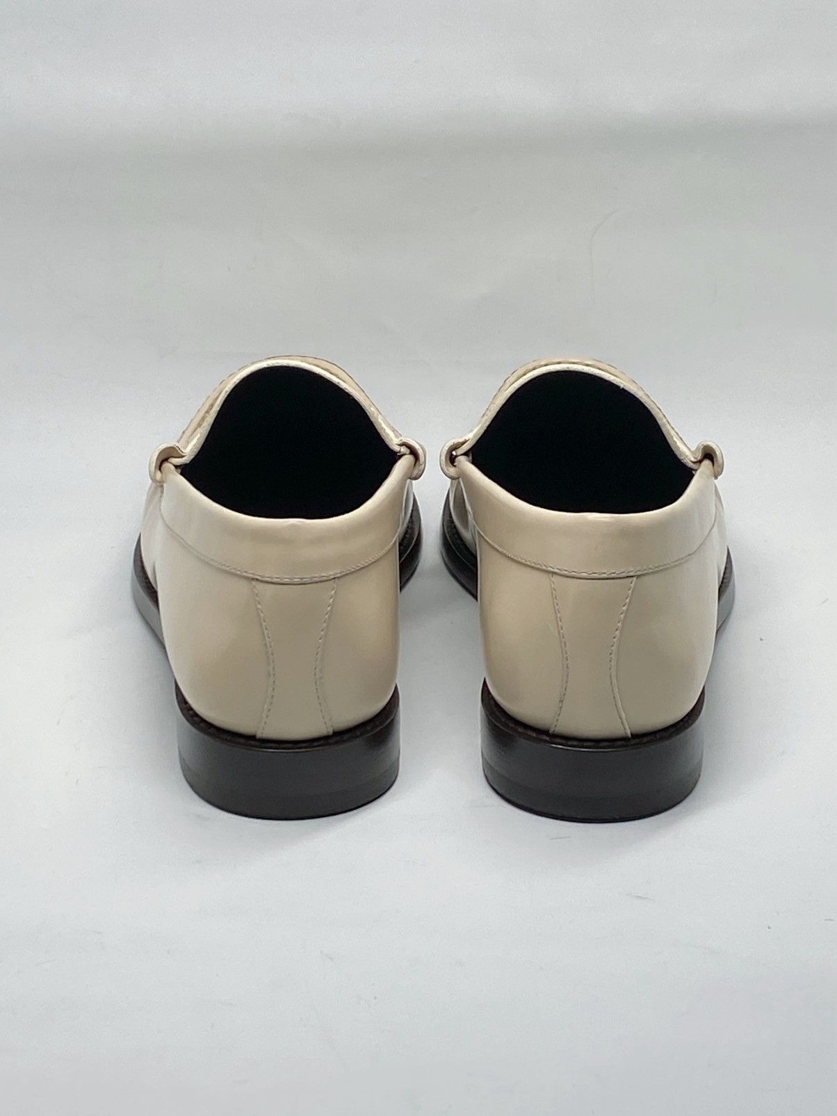 Celine Celine Luco Triomphe in polished bull loafers size 39 Size US 9 / IT 39 - 9 Thumbnail