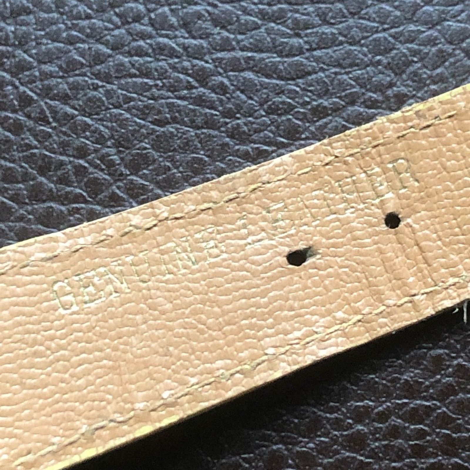 Vintage Vintage 80s ladies Cheval lemon rivoli leather band wat Size ONE SIZE - 8 Thumbnail