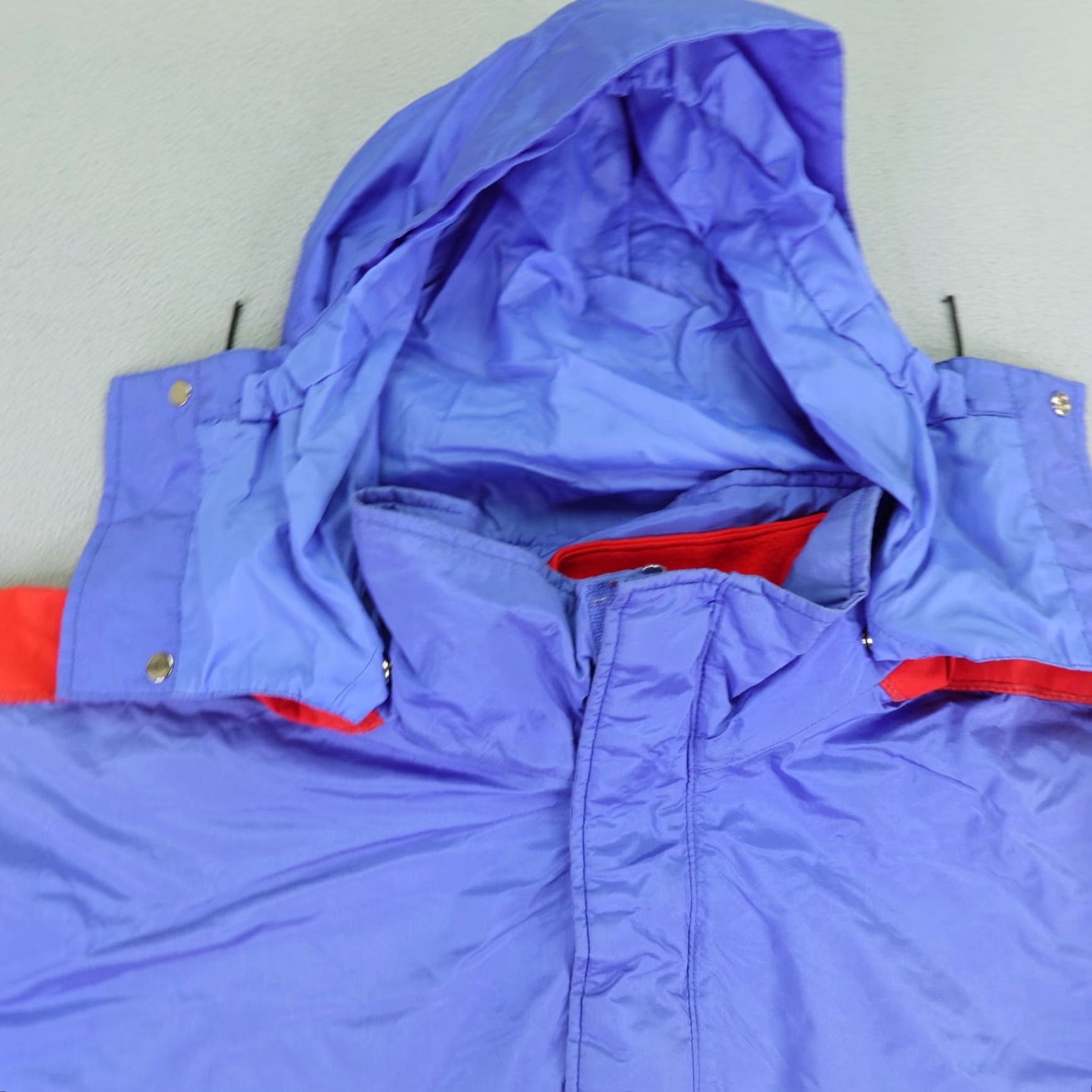 The North Face VINTAGE The North Face Jacket Mens L Blue 90s Outdoor Zip Waterproof Hooded Pockets Full Zipped Size US L / EU 52-54 / 3 - 5 Thumbnail