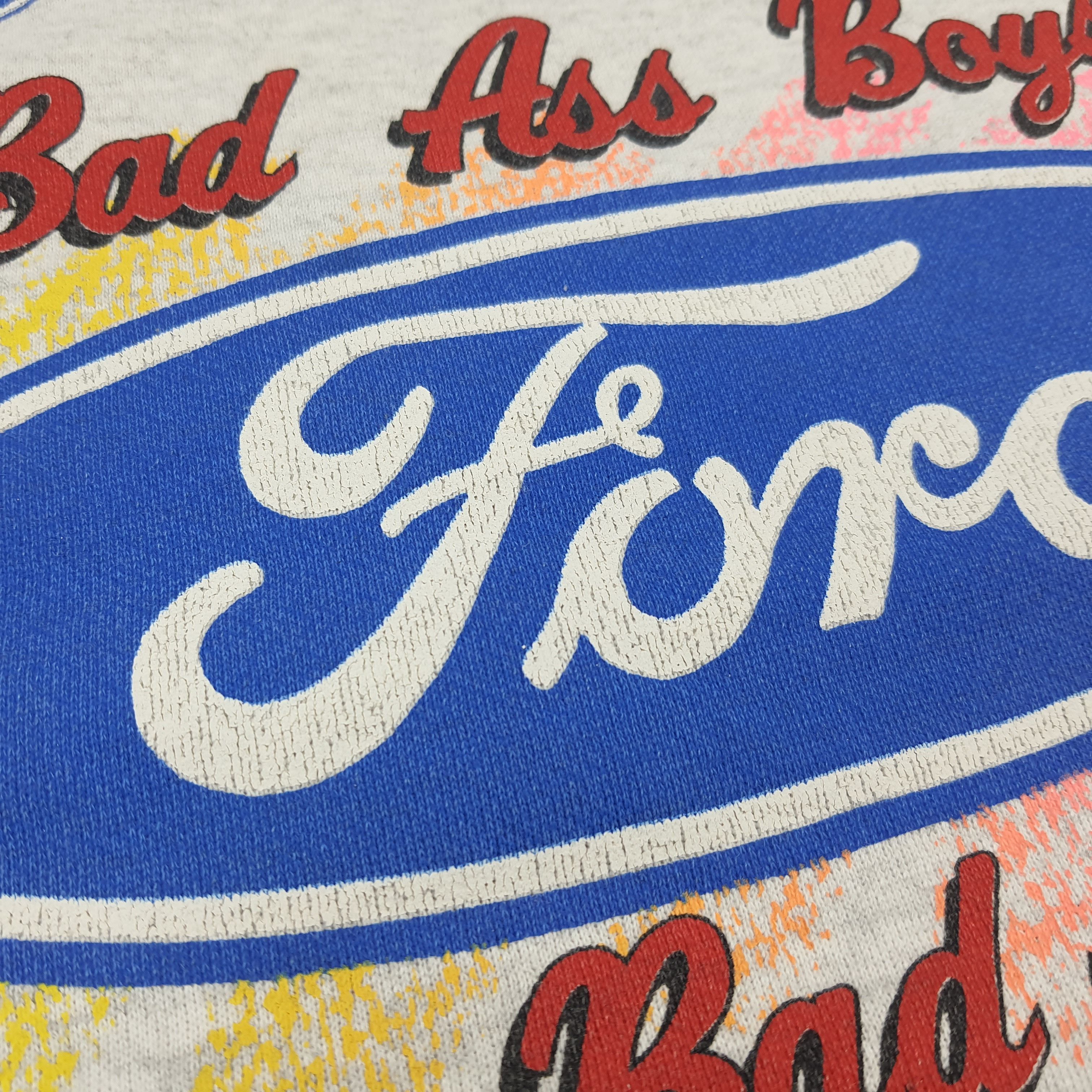 Ford Vintage Ford American Motorsports Sweatshirt C298N15 Size US L / EU 52-54 / 3 - 3 Thumbnail