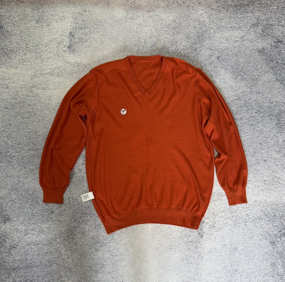 Carlo Colucci Carlo Colucci Wool Sweater V Neck Italy Knit Pullover M Men Size US M / EU 48-50 / 2 - 12 Thumbnail
