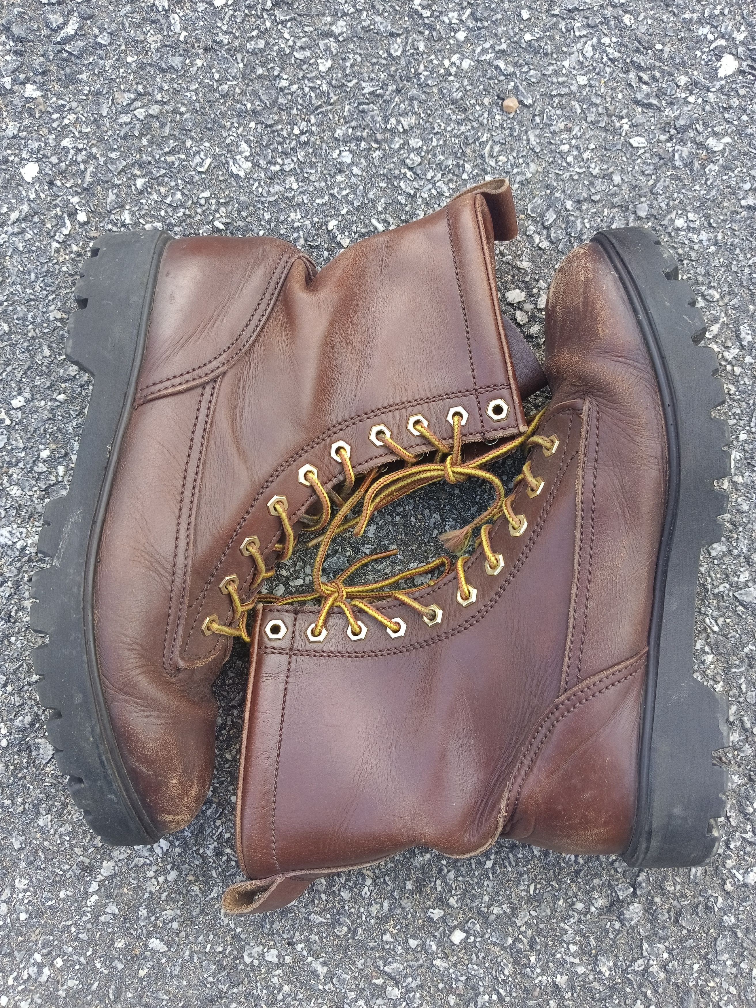 Levi's Levi’s Japan Vintage Leather Logger Boots Size US 9 / EU 42 - 4 Thumbnail
