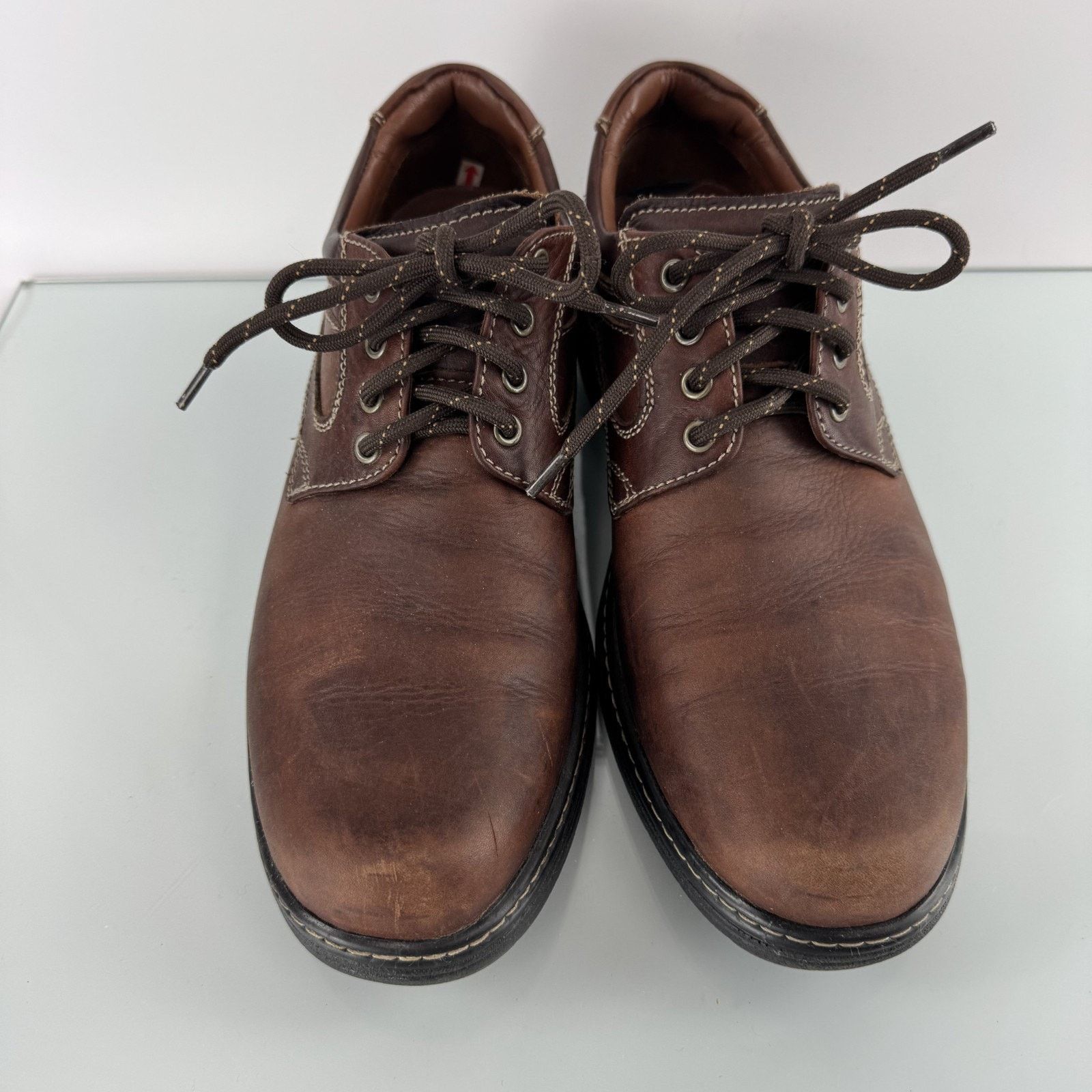 Johnston & Murphy Johnston & Murphy Waterproof Leather Oxfords 8 M Colvord Size US 8 / EU 41 - 2 Thumbnail