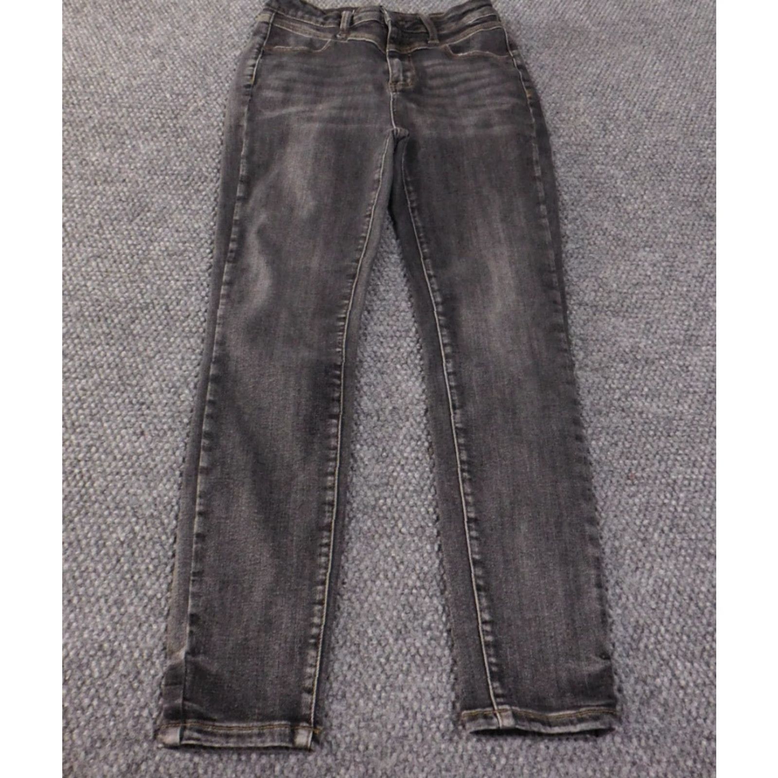 Denime Judy Blue Jeans Skinny Retro Denim 28 Women's Blue Cotton Blend Stretch Zipper Pockets Size 42" / US 20 - 2 Thumbnail