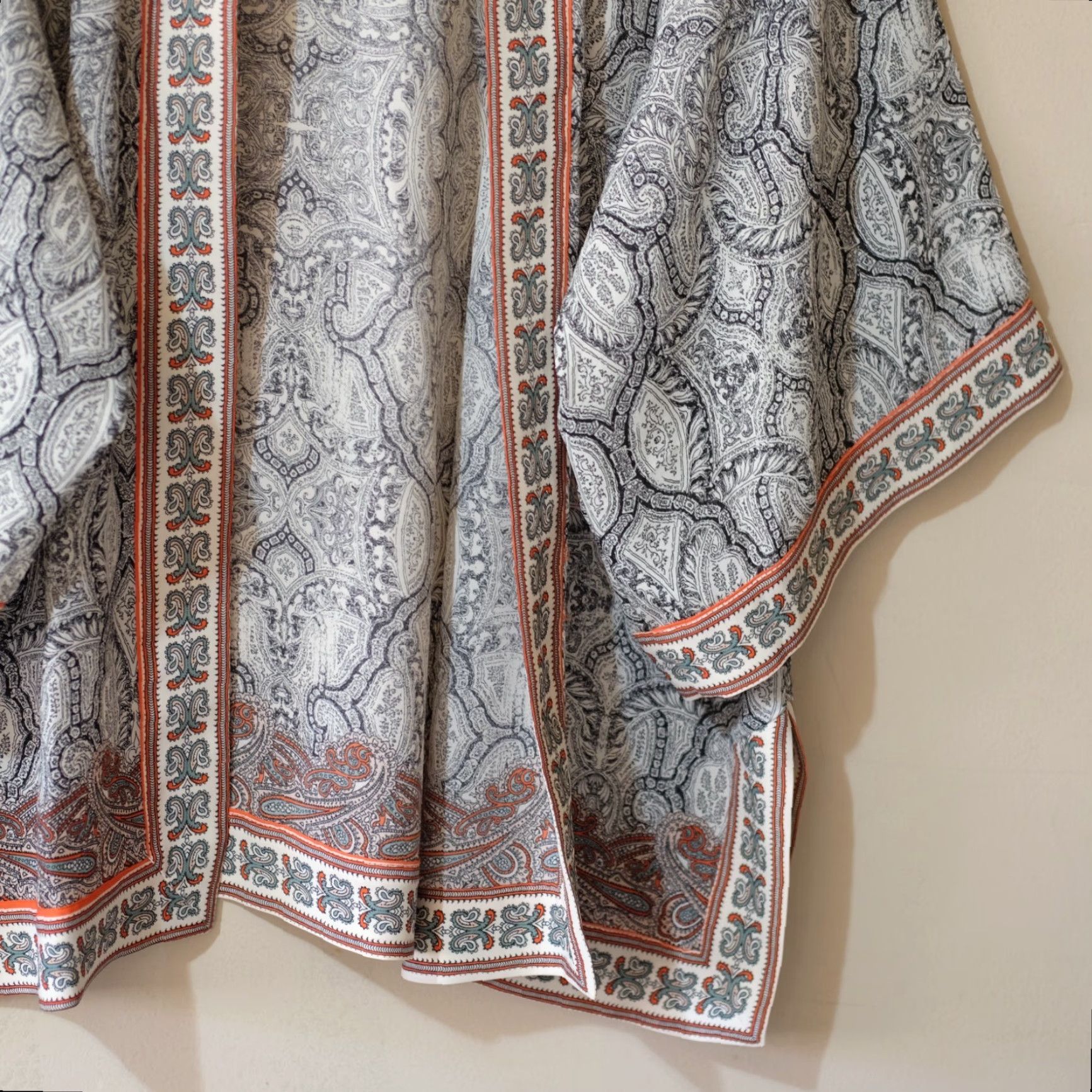 Vintage Nwot! Max Studio Open Front Kimono Flowy Cardigan Women's 1X #H49-22 Size XL / US 12-14 / IT 48-50 - 4 Thumbnail